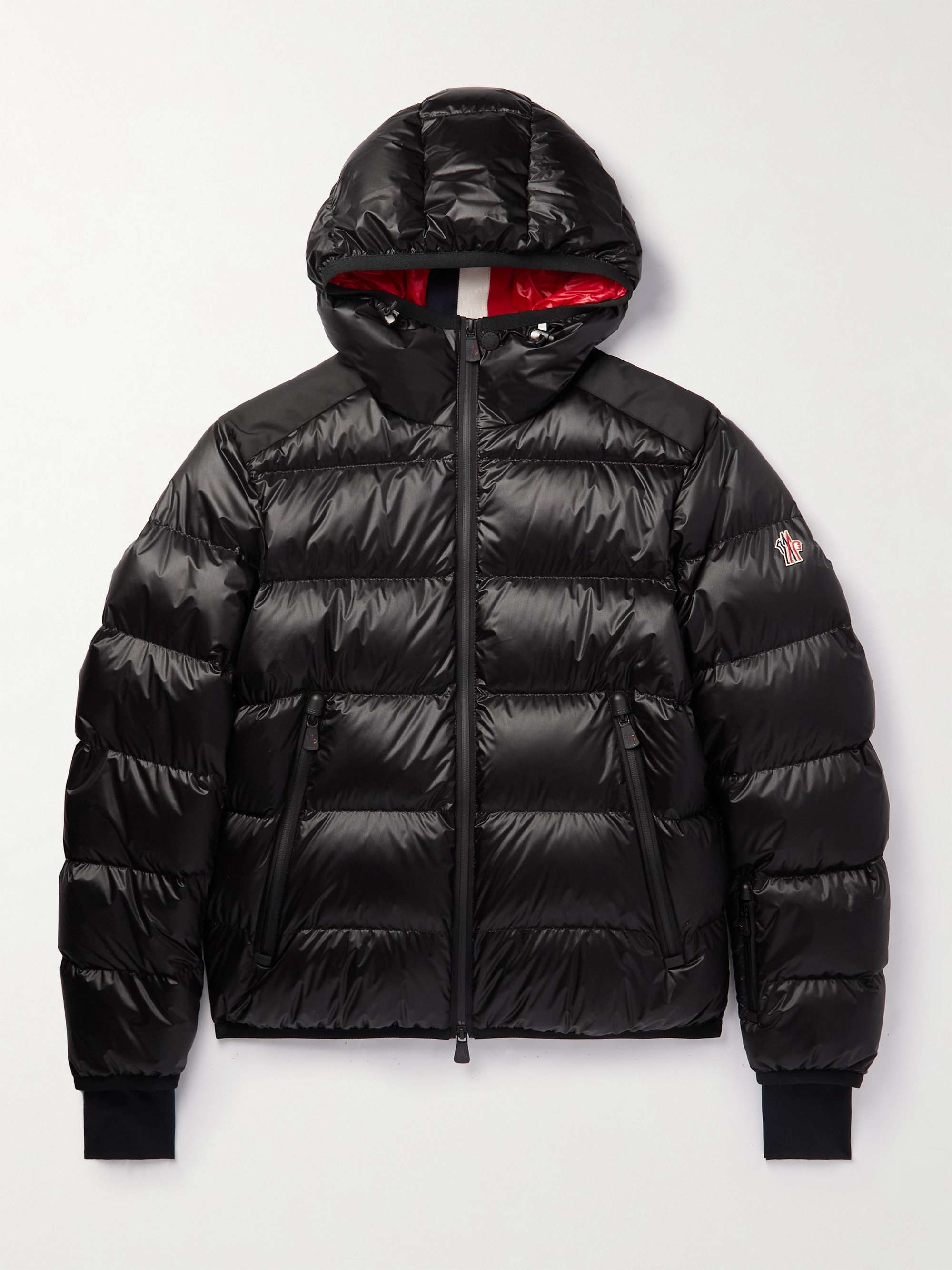 MONCLER GRENOBLE Hintertux Quilted Shell Down Hooded Ski Jacket
