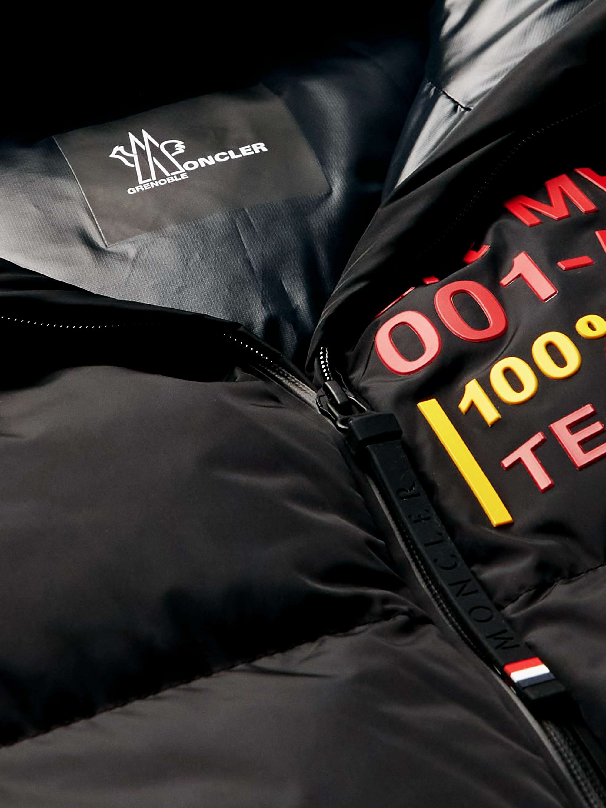 MONCLER GRENOBLE Mazod Quilted Printed Ripstop Down Ski Jacket