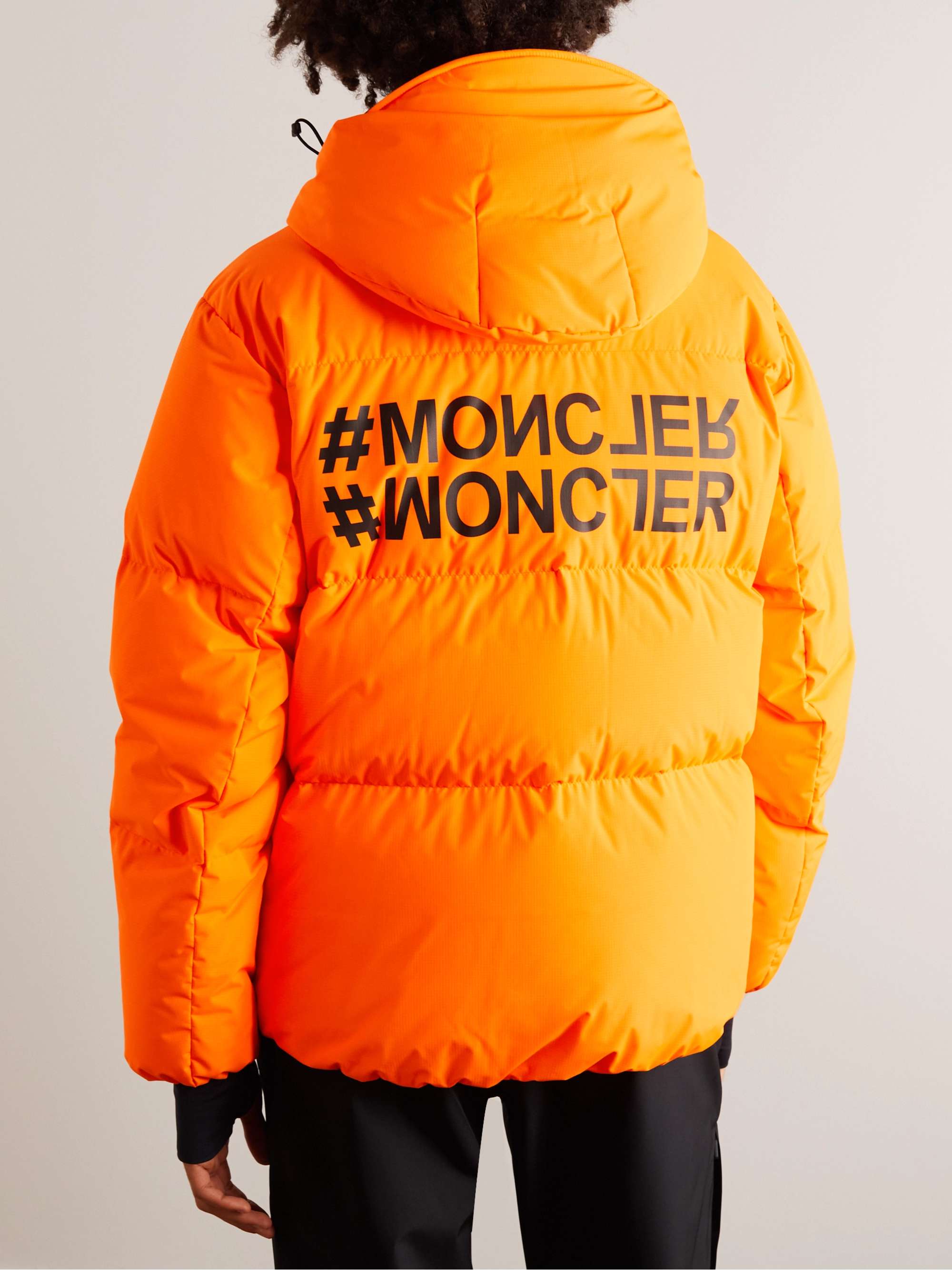 MONCLER GRENOBLE Mazod Quilted Printed Ripstop Down Ski Jacket