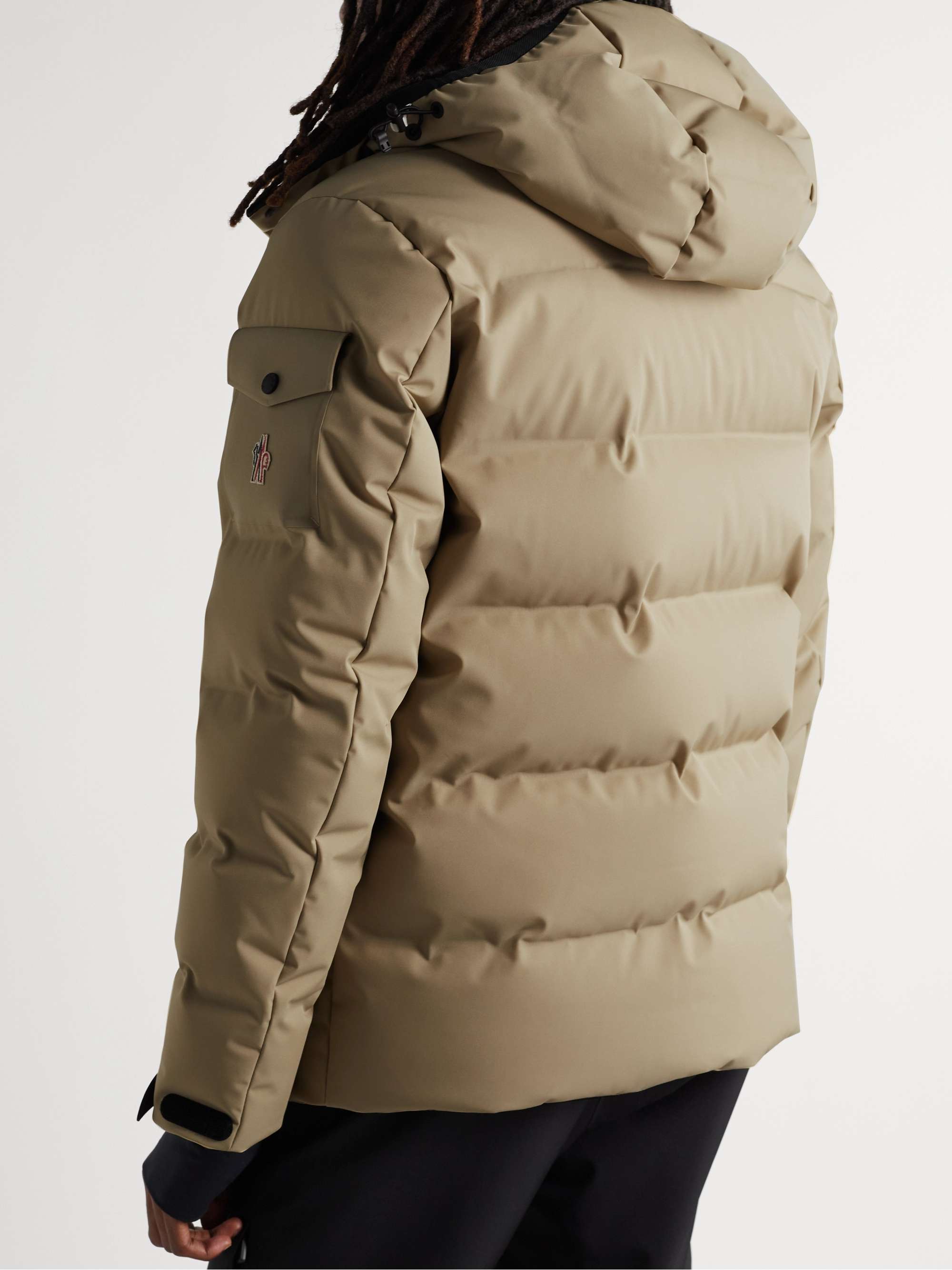 MONCLER GRENOBLE Montgetech Quilted Hooded Down Ski Jacket