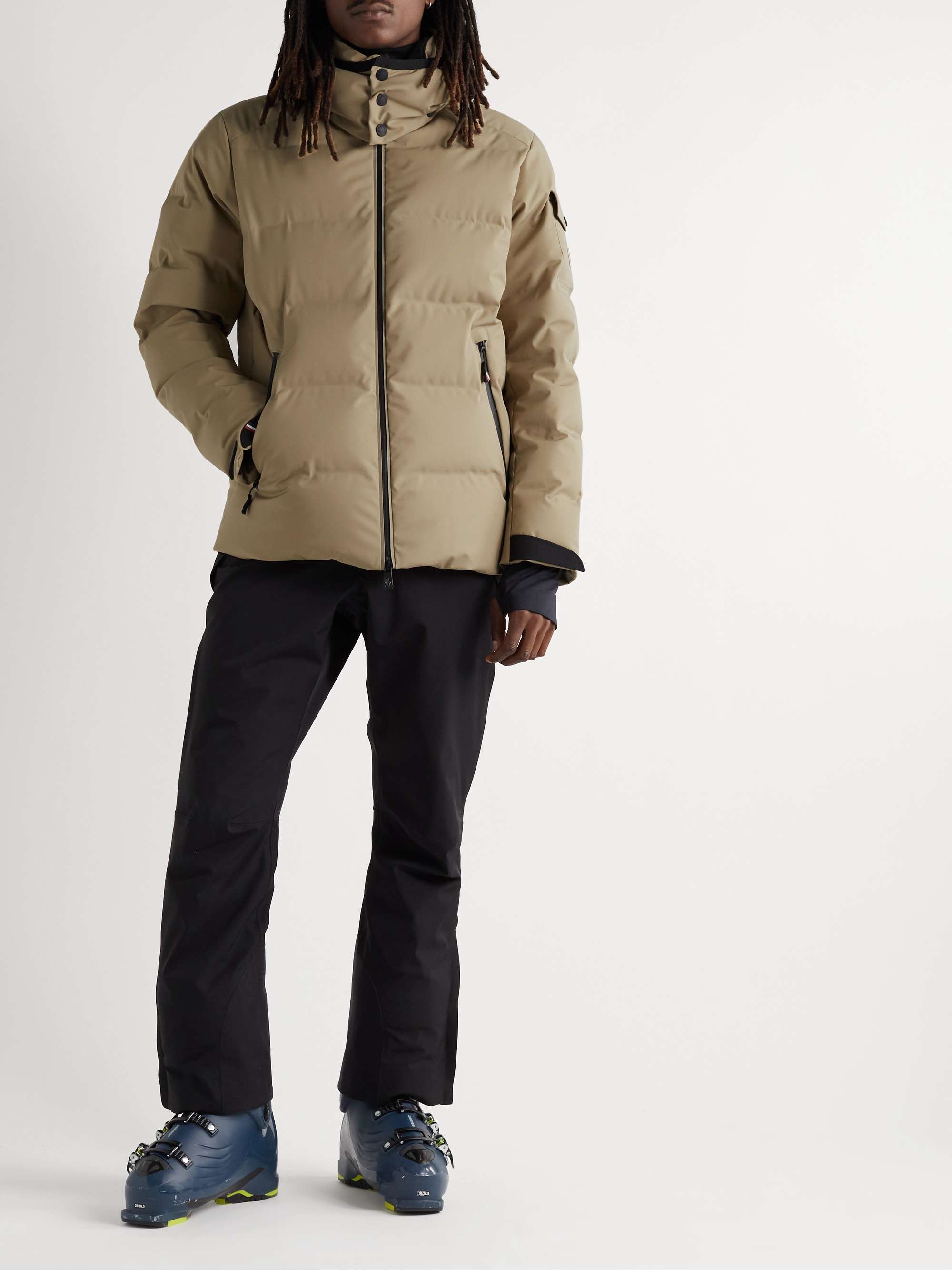MONCLER GRENOBLE Montgetech Quilted Hooded Down Ski Jacket