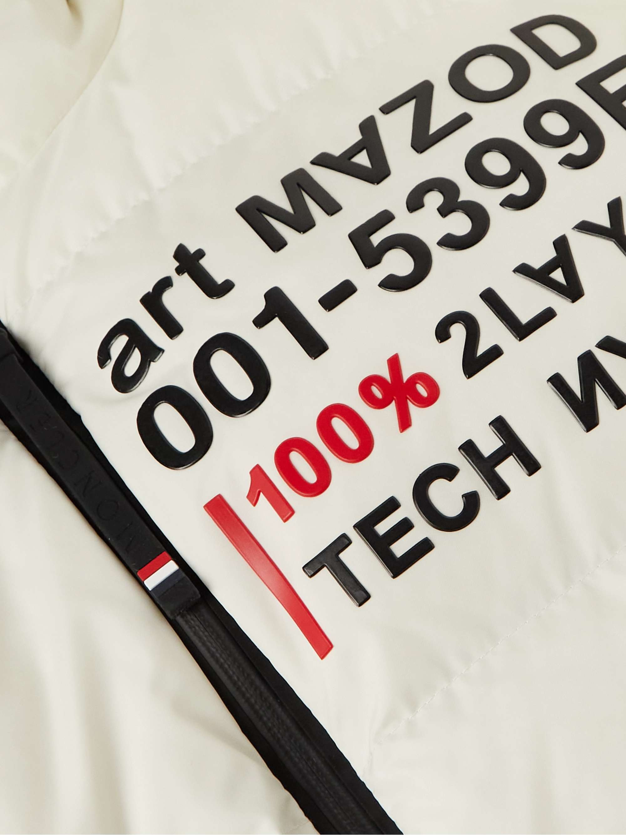 MONCLER GRENOBLE Mazod Quilted Printed Ripstop Down Ski Jacket