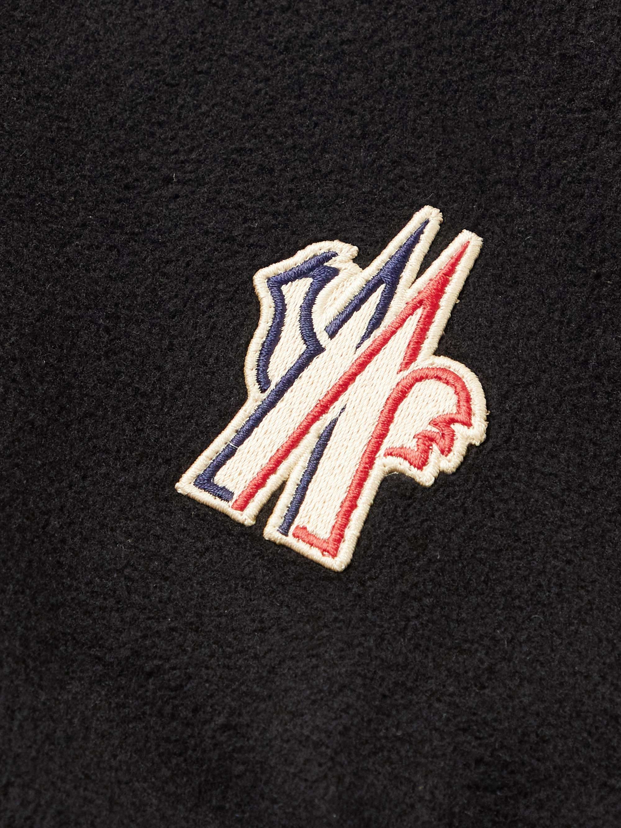 MONCLER GRENOBLE Shell-Trimmed Fleece Down Ski Jacket