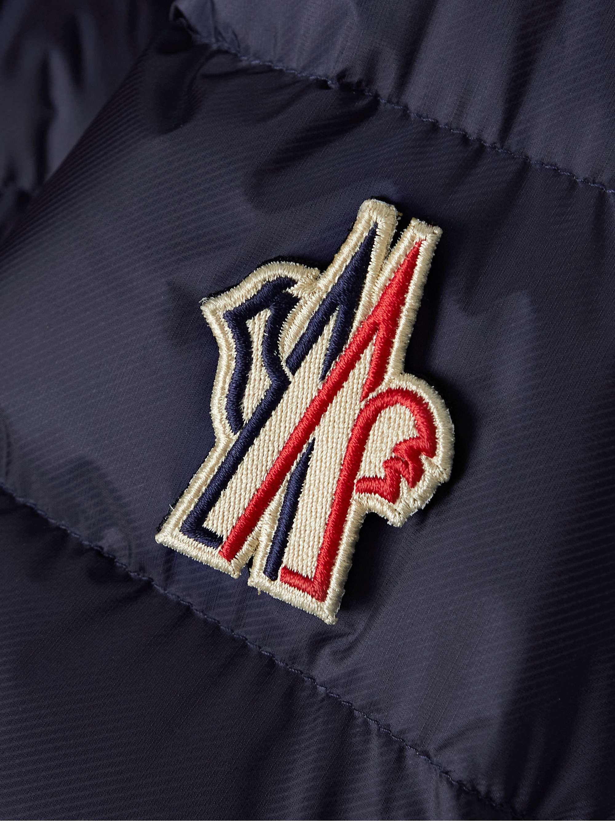 MONCLER GRENOBLE Camurac Logo-Appliquéd Quilted Hooded Down Ski Jacket