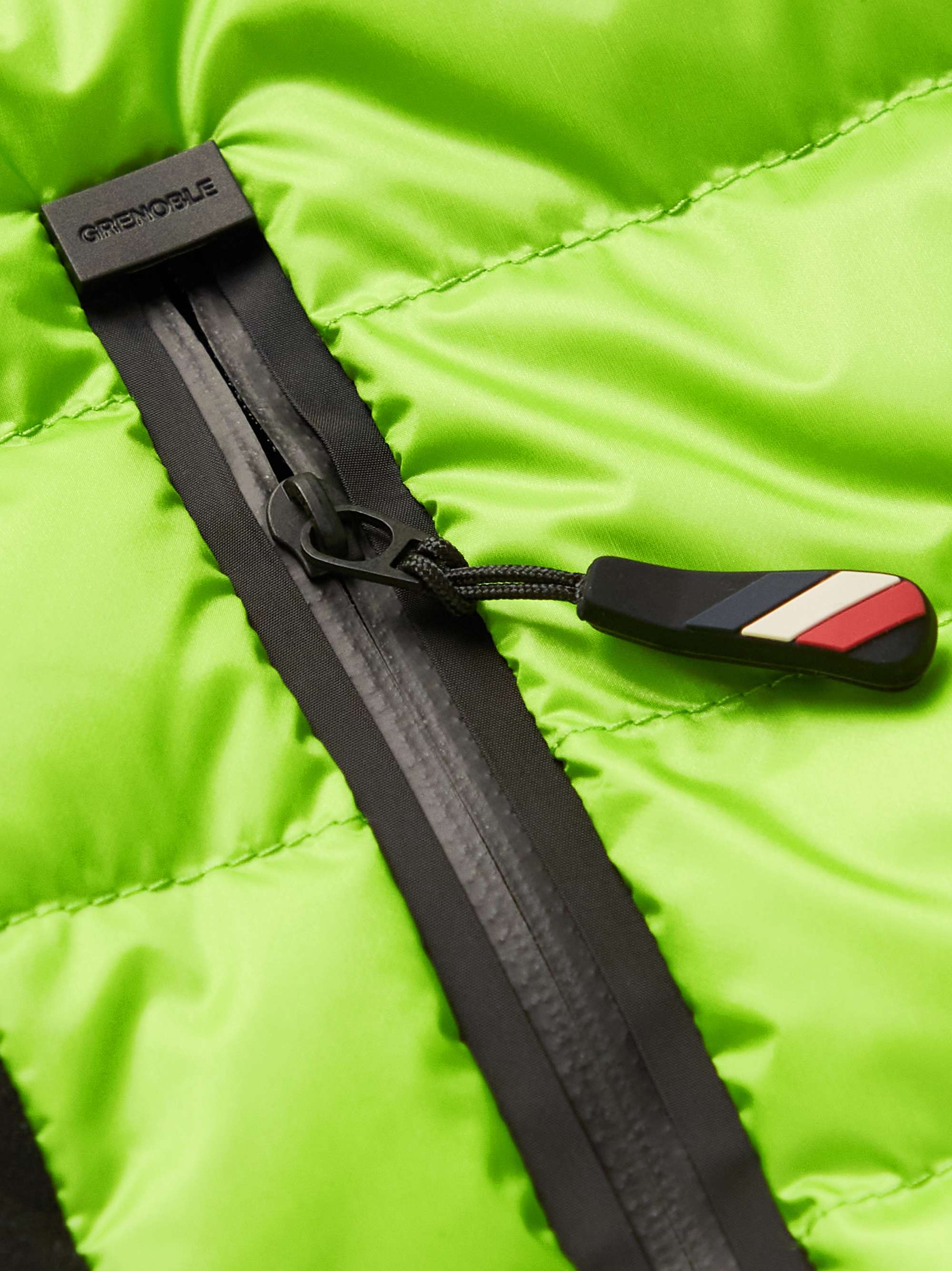 MONCLER GRENOBLE Quilted Panelled Jersey Down Ski Jacket
