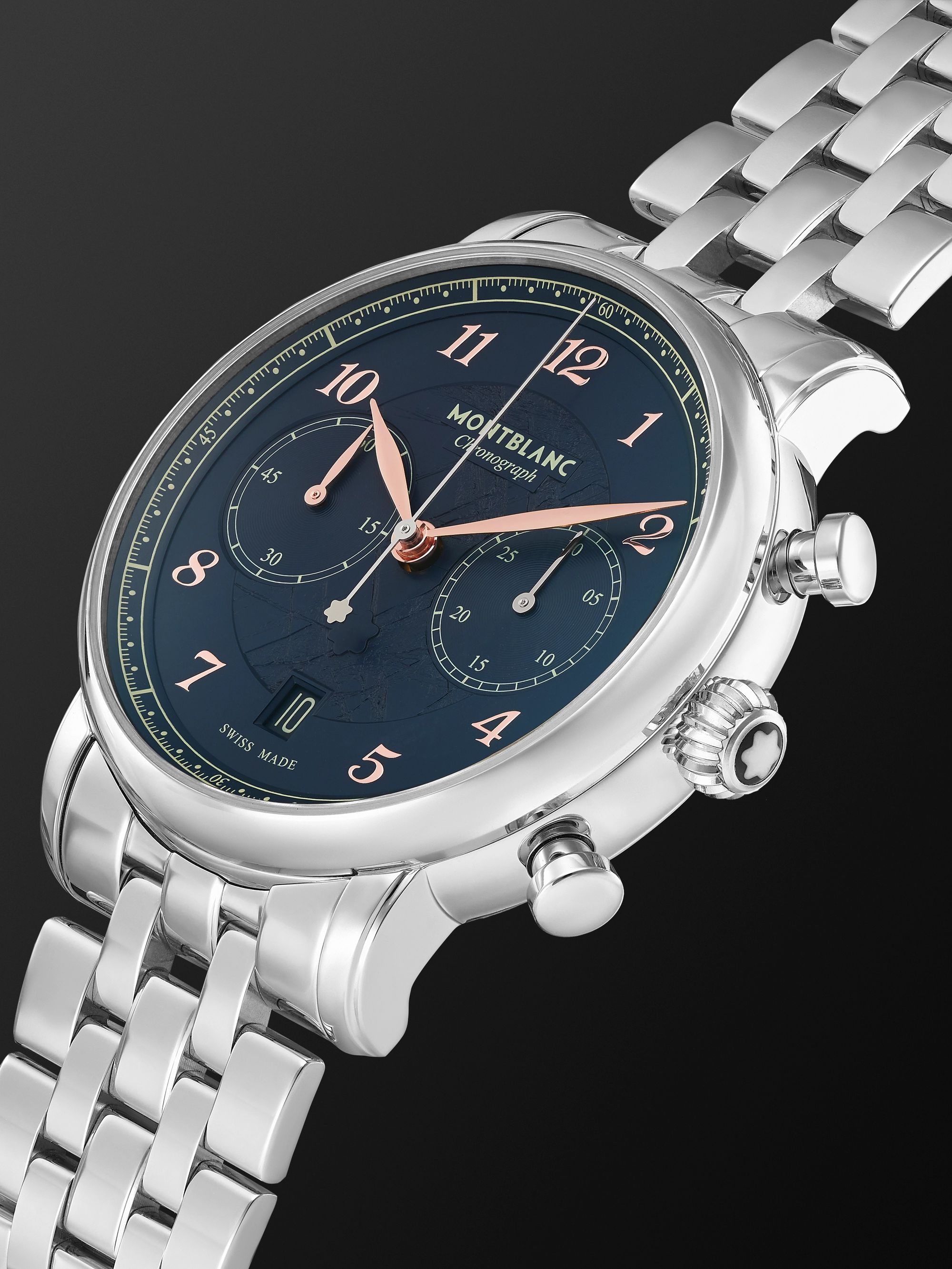 MONTBLANC Star Legacy Chronograph Limited Edition Automatic 42mm Stainless Steel Watch, Ref. No. 129627