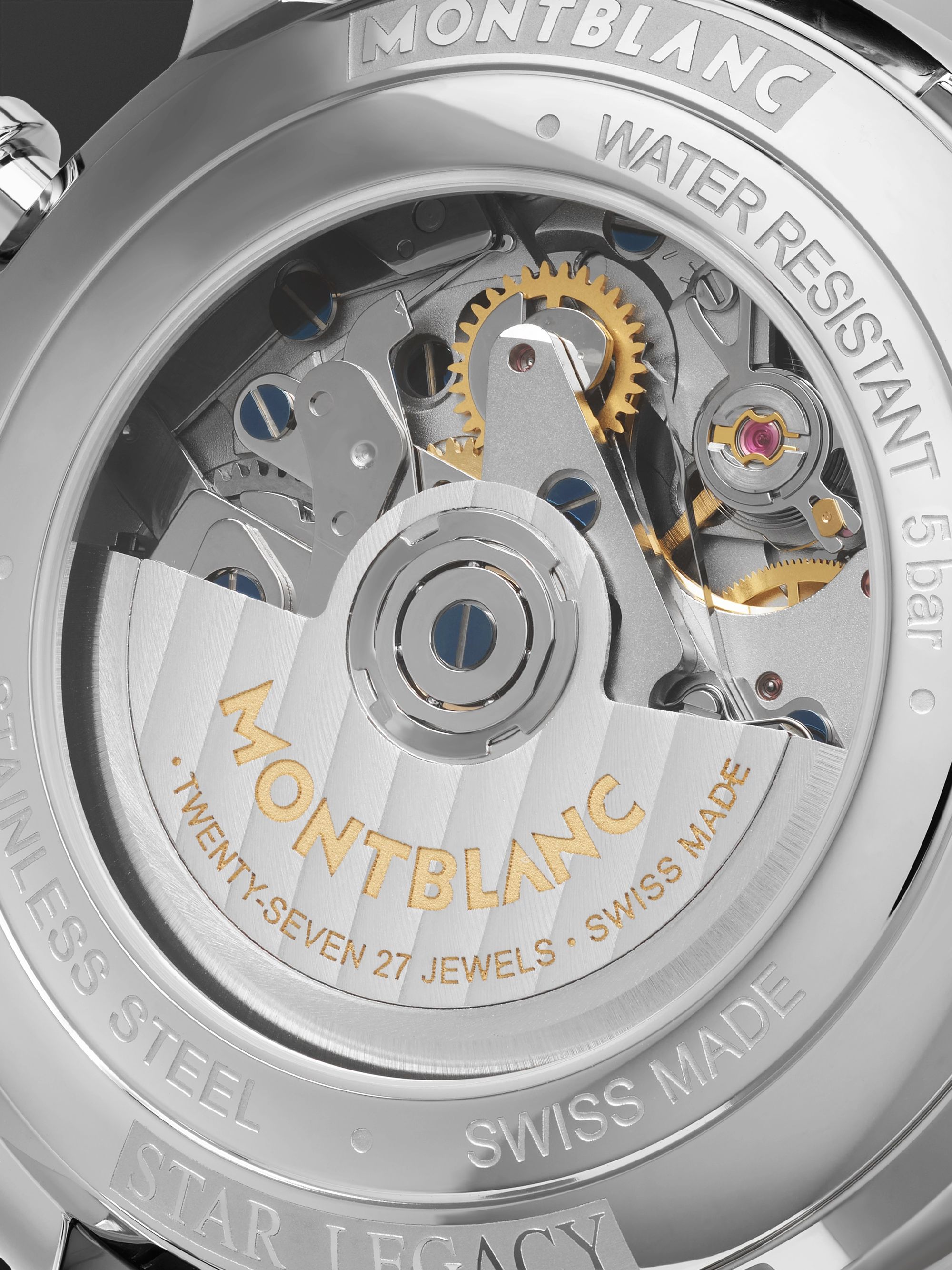 MONTBLANC Star Legacy Limited Edition Automatic Chronograph 42mm Stainless Steel and Alligator Watch, Ref. No. 129626