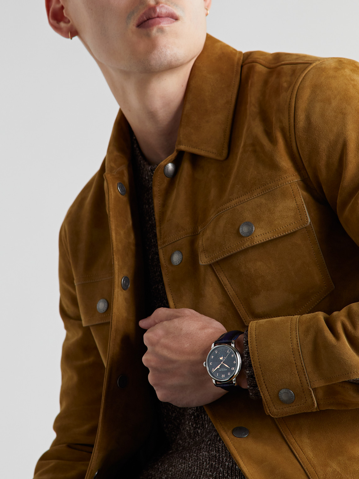 Star Legacy Limited-Edition Automatic Moon-Phase Stainless Steel Watch, Ref. 129630 — 2