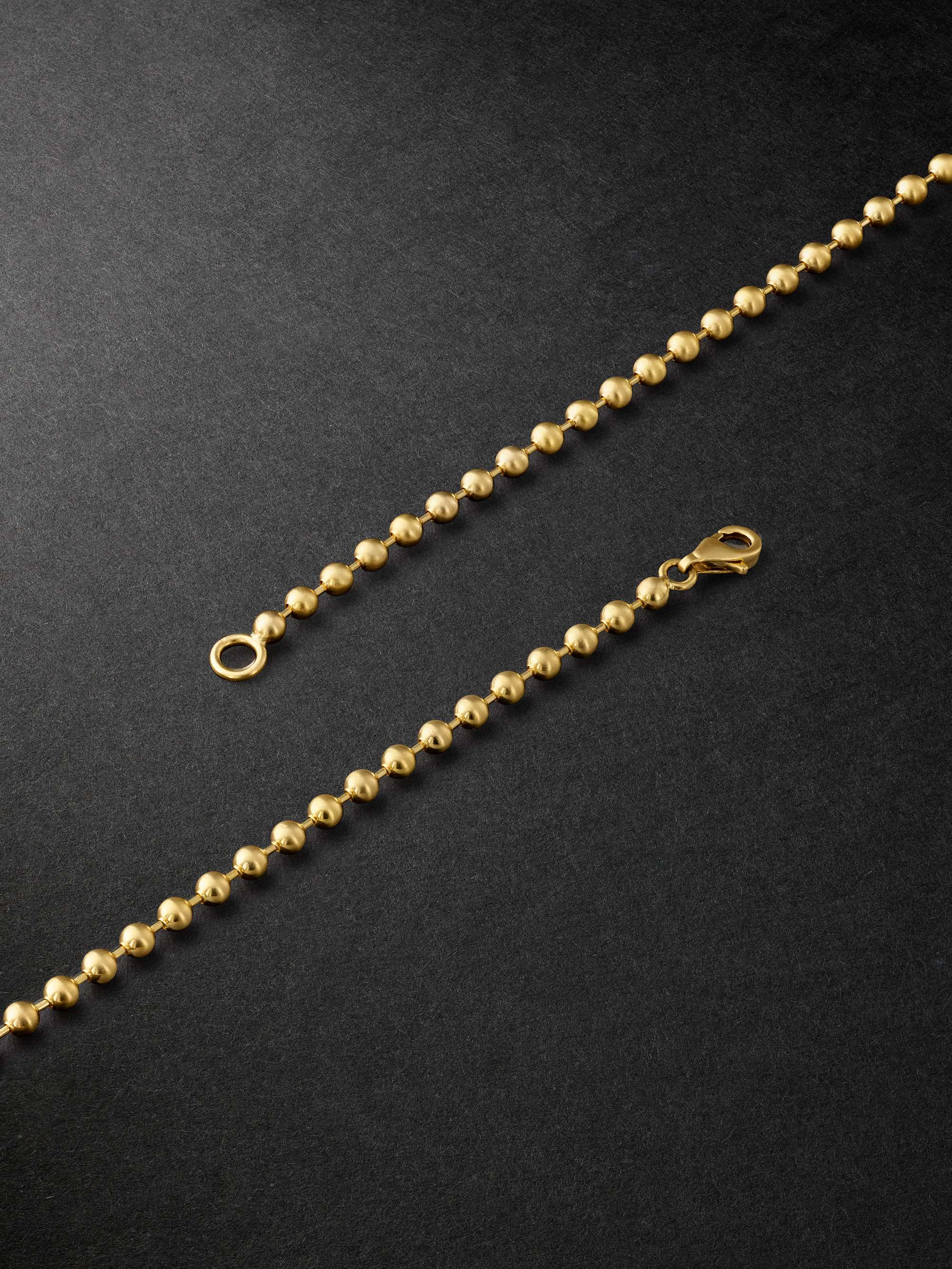 SHOLA BRANSON Ascher 18-Karat Gold Sapphire Necklace