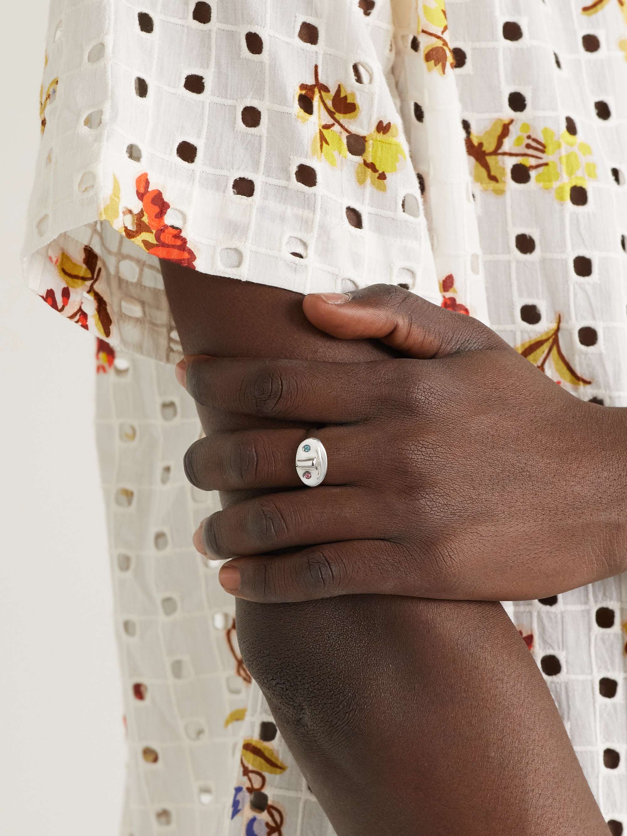 ALEC DOHERTY Ecstasy Sterling Silver Tourmaline Ring