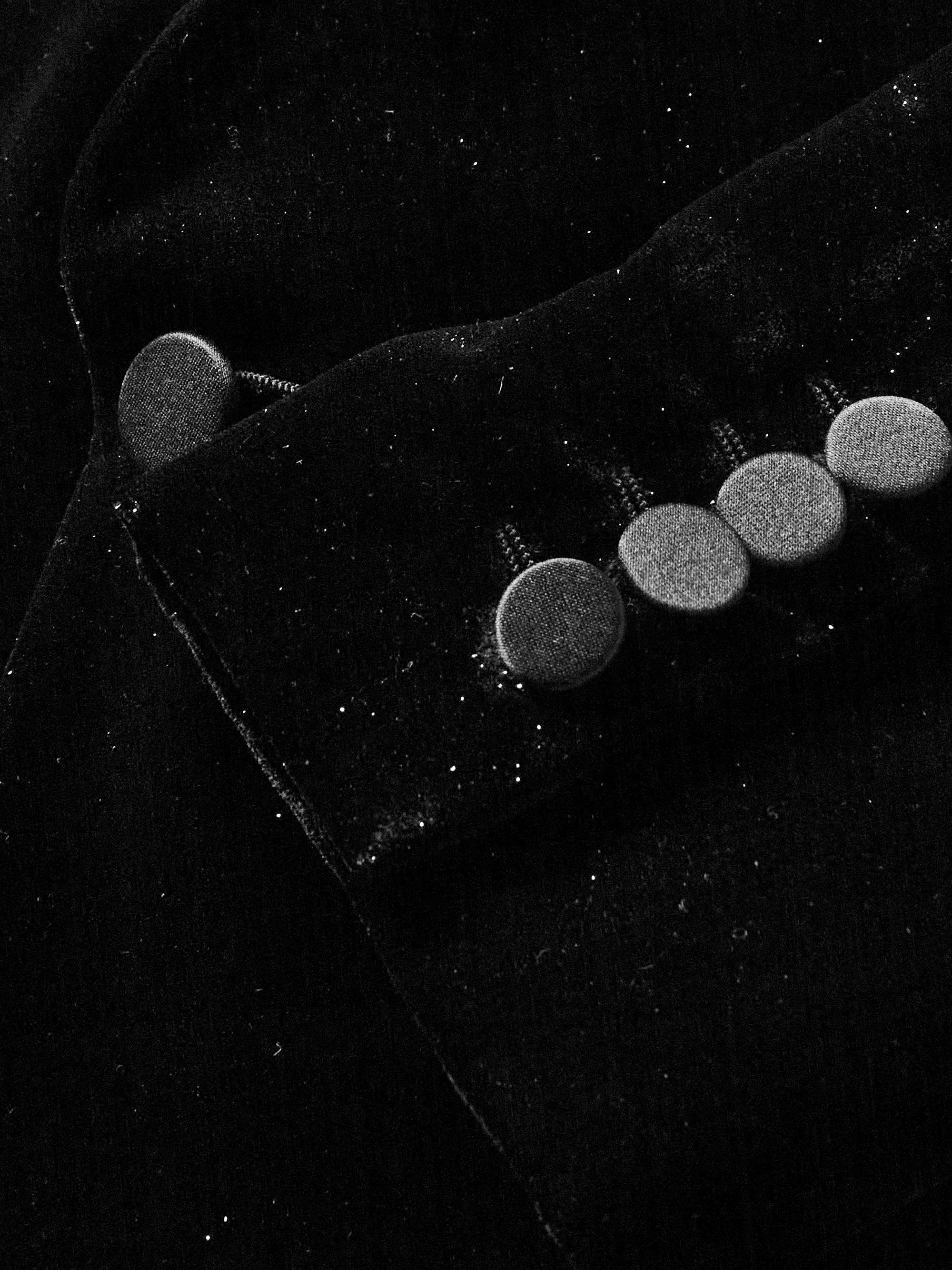 SAINT LAURENT Slim-Fit Metallic Velvet Blazer