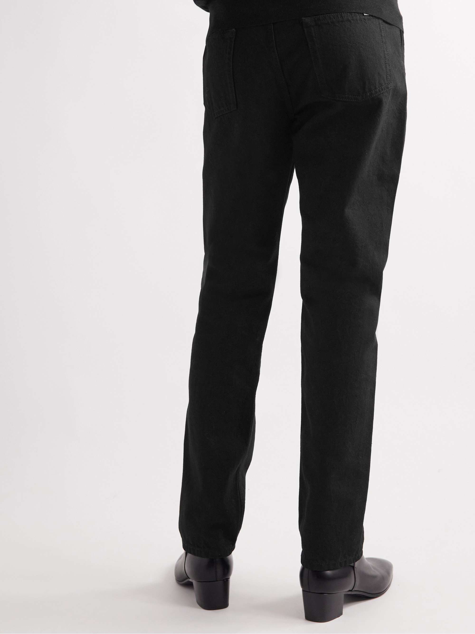 SAINT LAURENT Straight-Leg Jeans