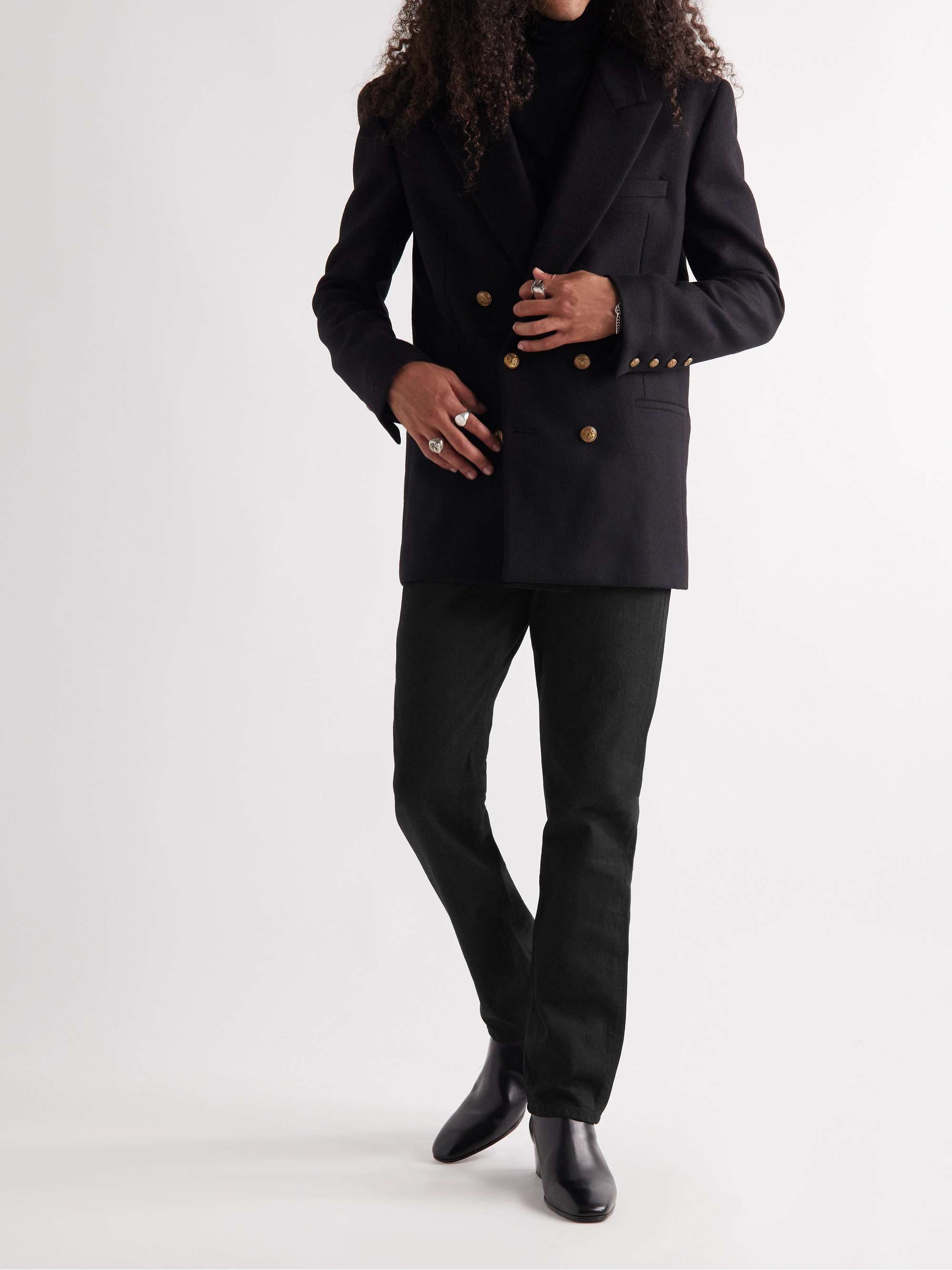 SAINT LAURENT Straight-Leg Jeans