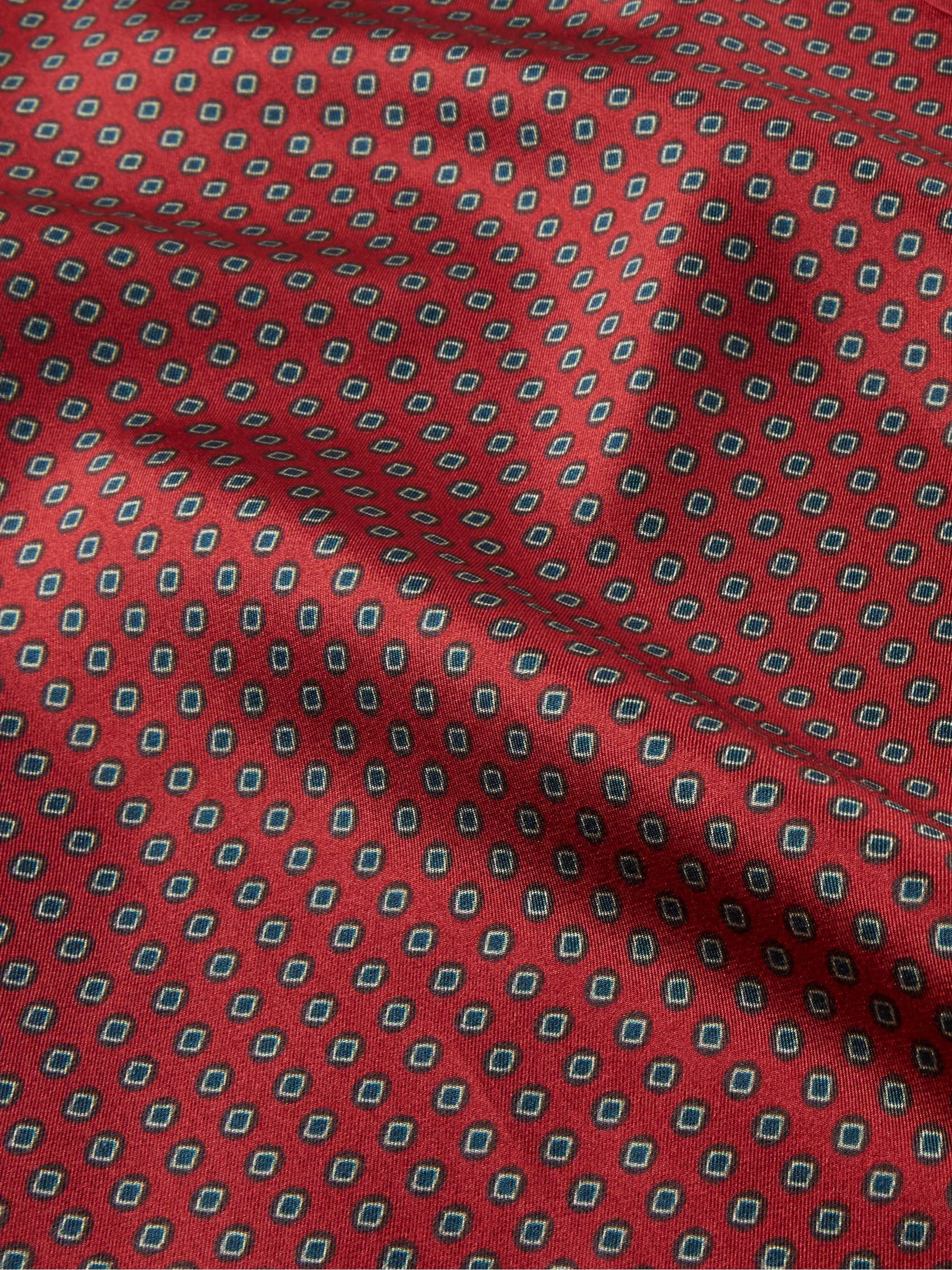 SAINT LAURENT Printed Silk-Twill Shirt