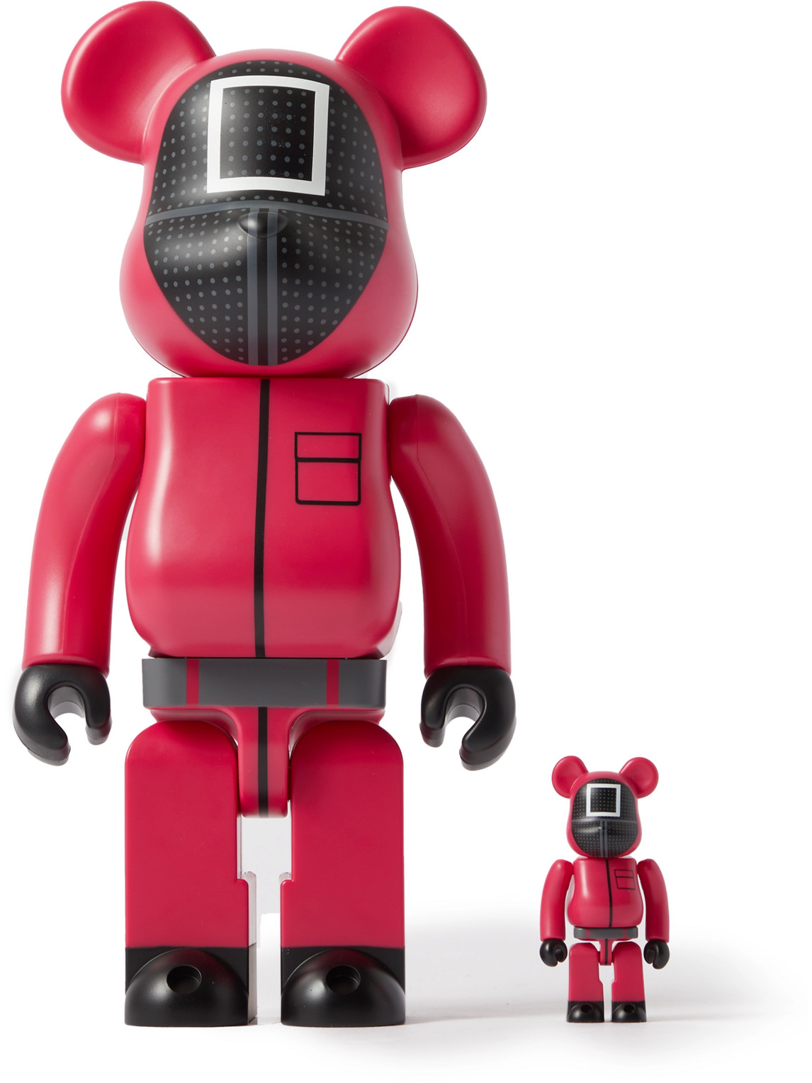 BE@RBRICK – Squid Game 100% 400% Printed PVC Figurine Set