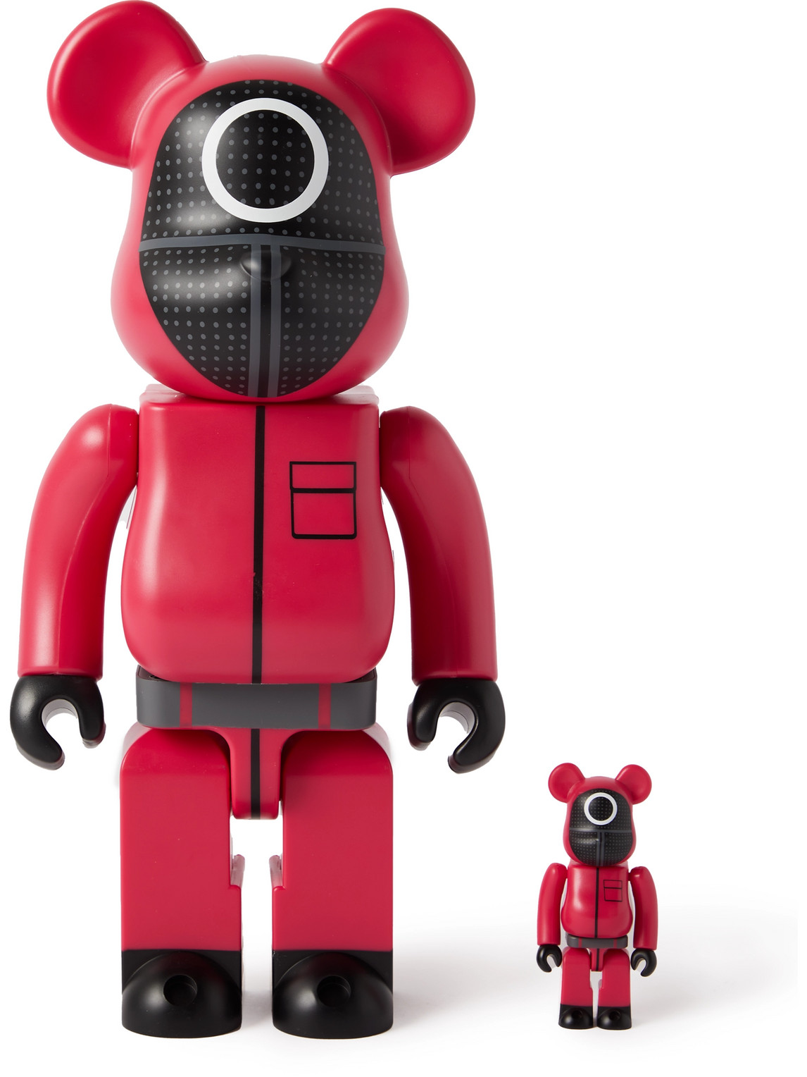 BE@RBRICK – Squid Game 100% 400% Printed PVC Figurine Set