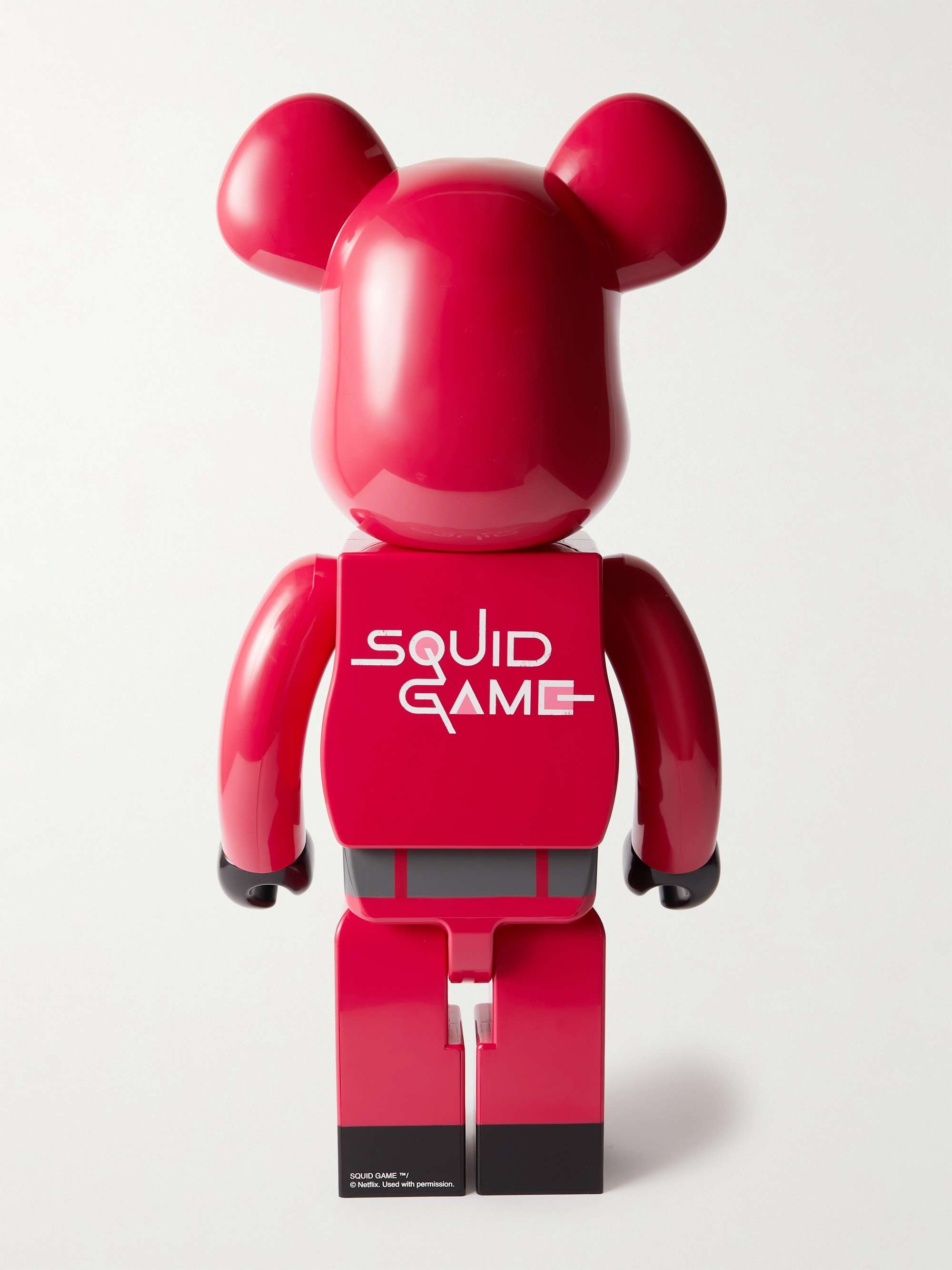 BE@RBRICK + Squid Game Guard △ 1000% Printed PVC Figurine