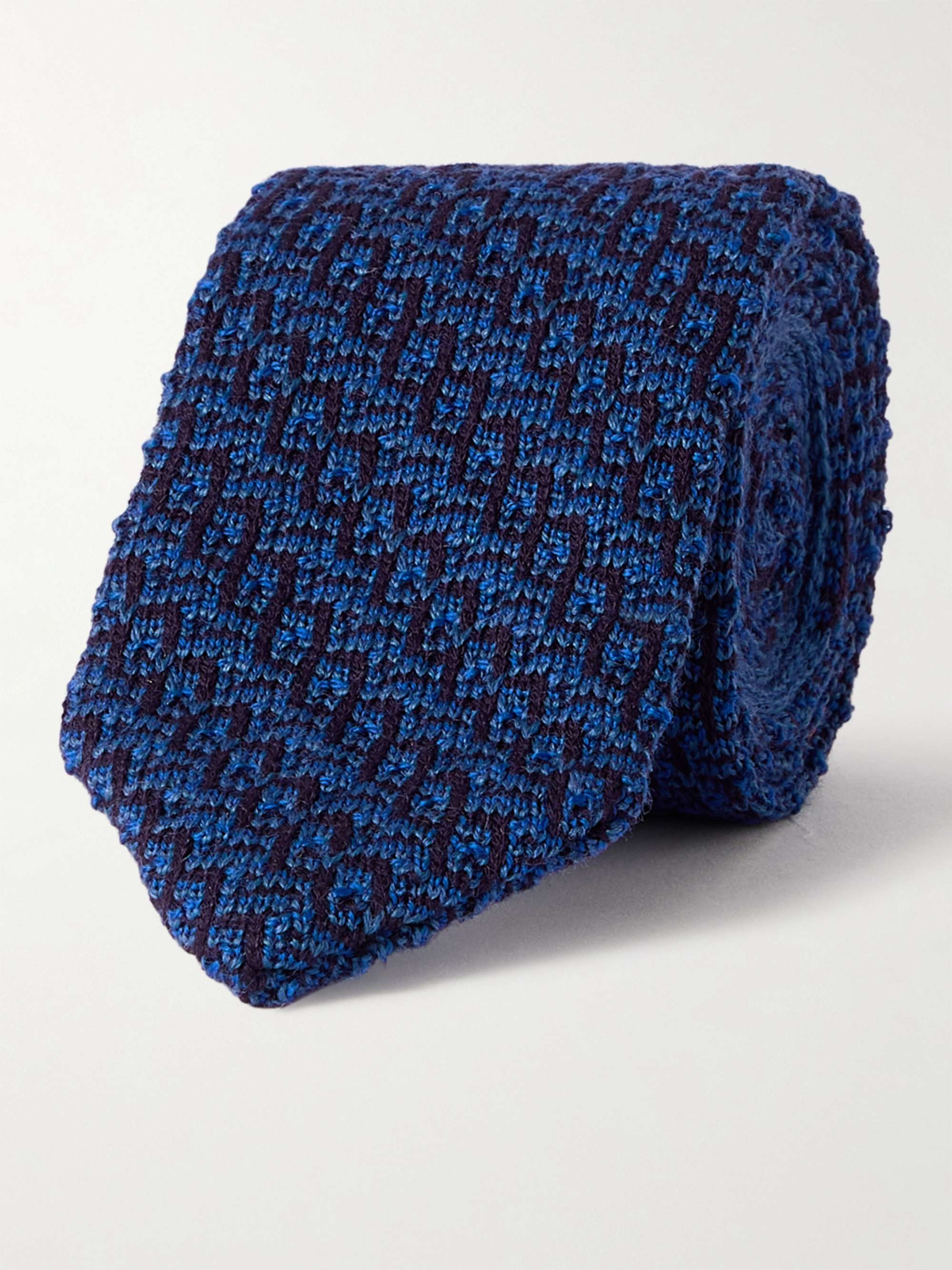 MISSONI 6cm Knitted Wool Tie