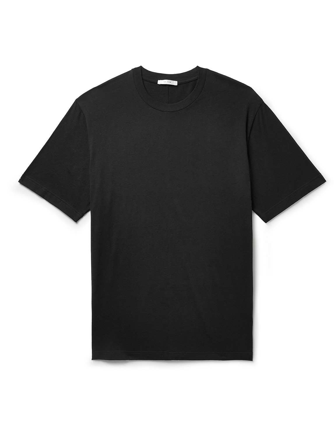 The Row 'supima Cotton Luke T-shirt In Black