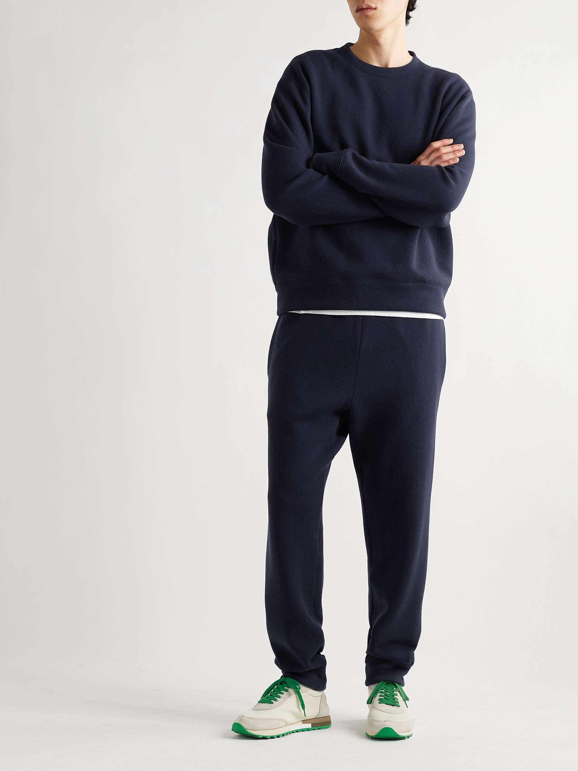 THE ROW Lusaka Tapered Virgin Wool Sweatpants