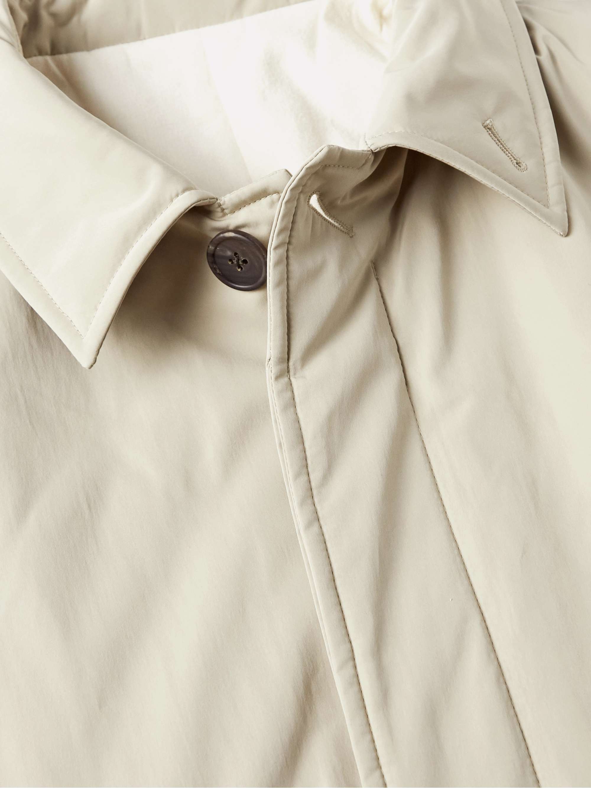 THE ROW Jang Padded Shell Overcoat
