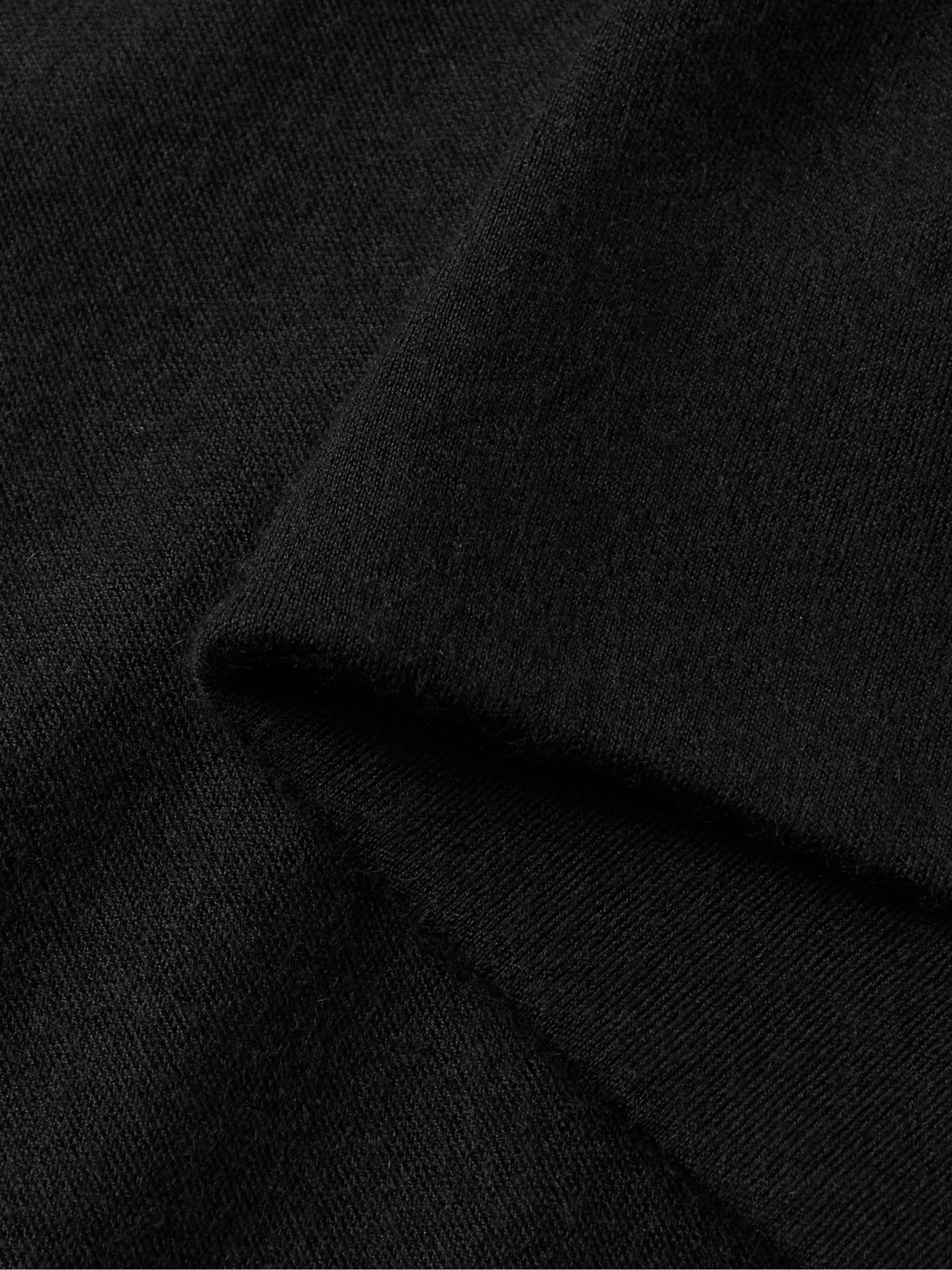 THE ROW Lomez Cashmere and Silk-Blend Zip-Up Sweater