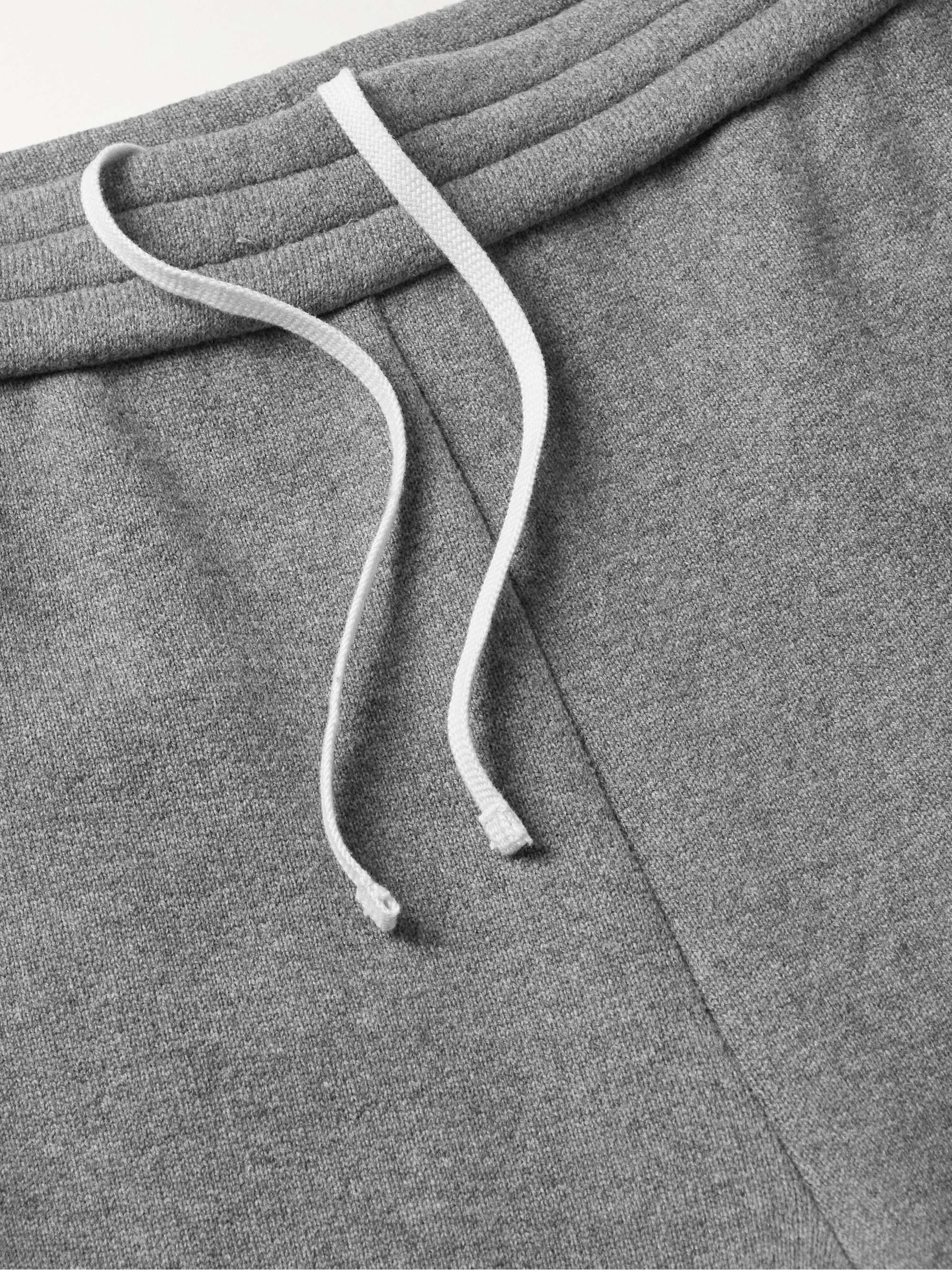 THE ROW Lusaka Tapered Virgin Wool Sweatpants