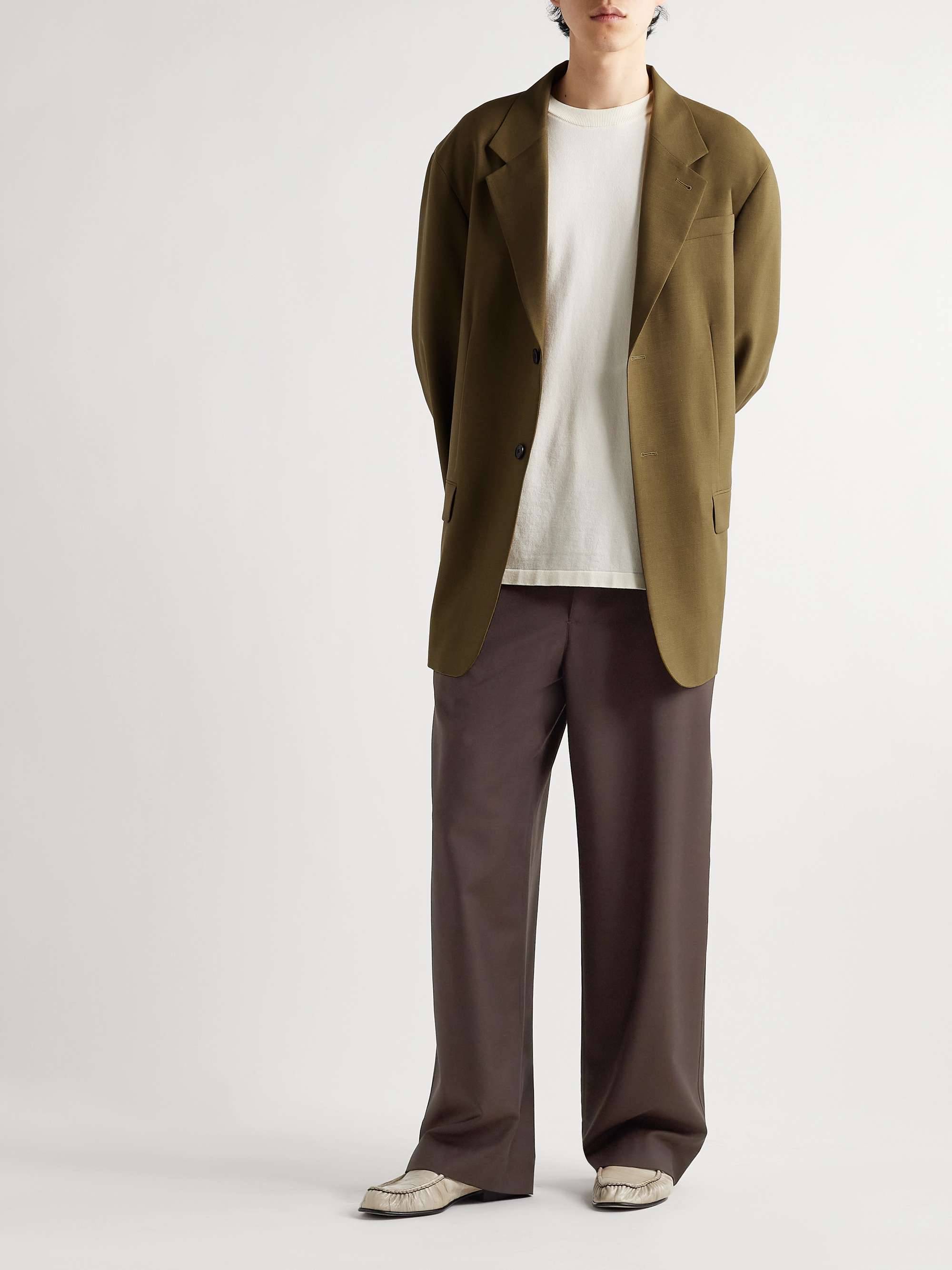 THE ROW Duvall Wool and Mohair-Blend Suit Jacket | MR PORTER