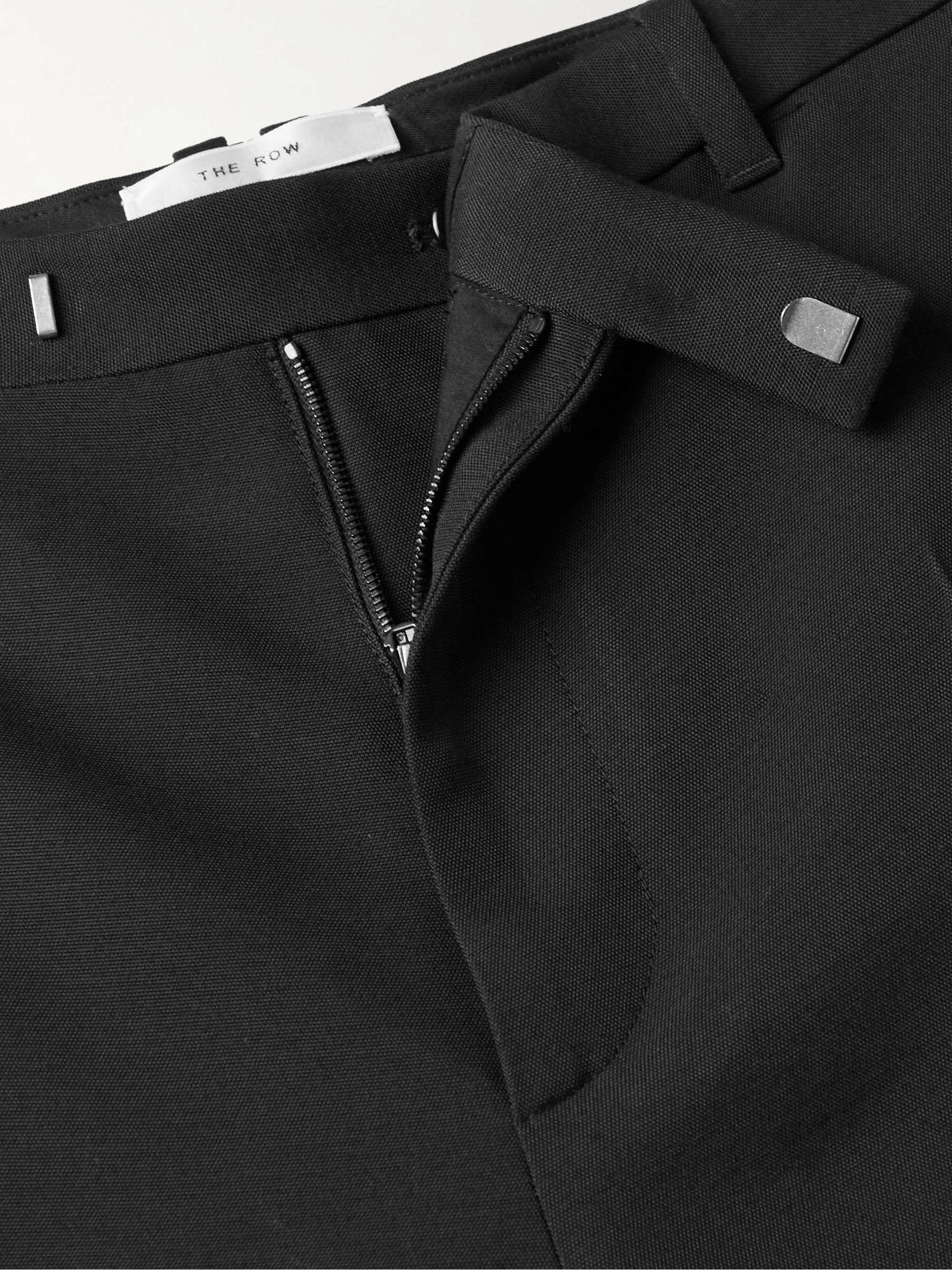 THE ROW Elias Straight-Leg Wool-Blend Suit Trousers