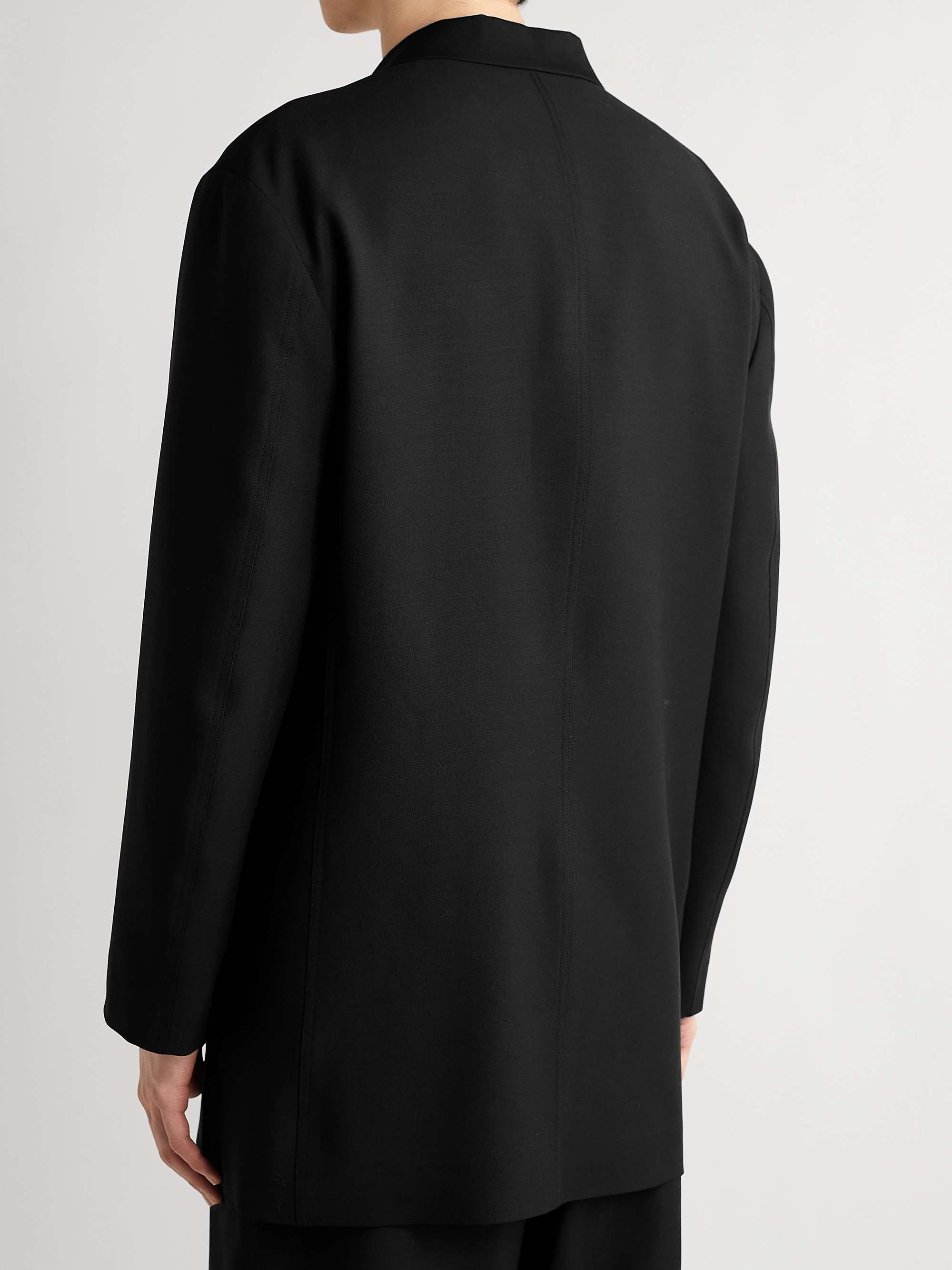 THE ROW Duvall Virgin Wool and Mohair-Blend Suit Jacket