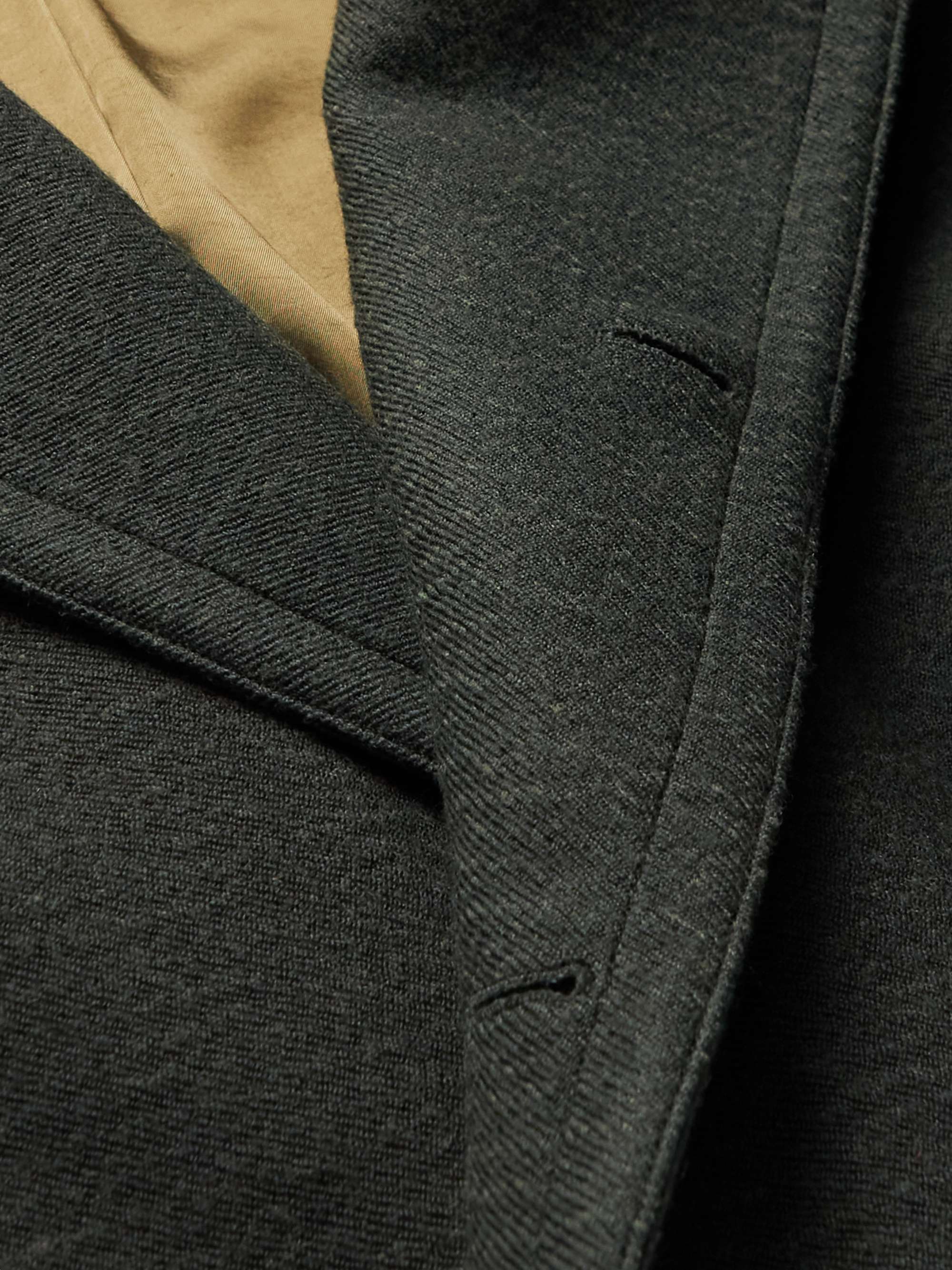 THE ROW Betzo Virgin Wool, Linen, Cotton and Silk-Blend Trench Coat