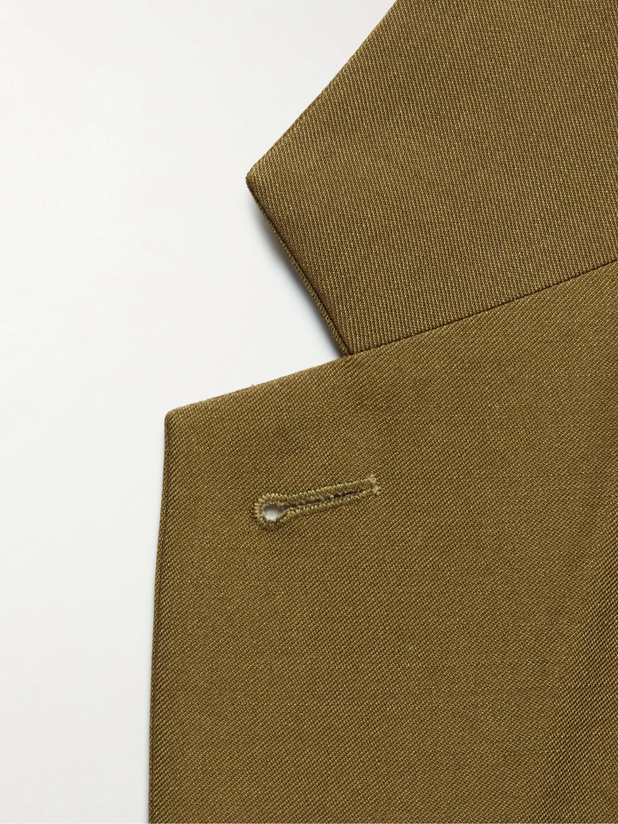 THE ROW Duvall Wool and Mohair-Blend Suit Jacket