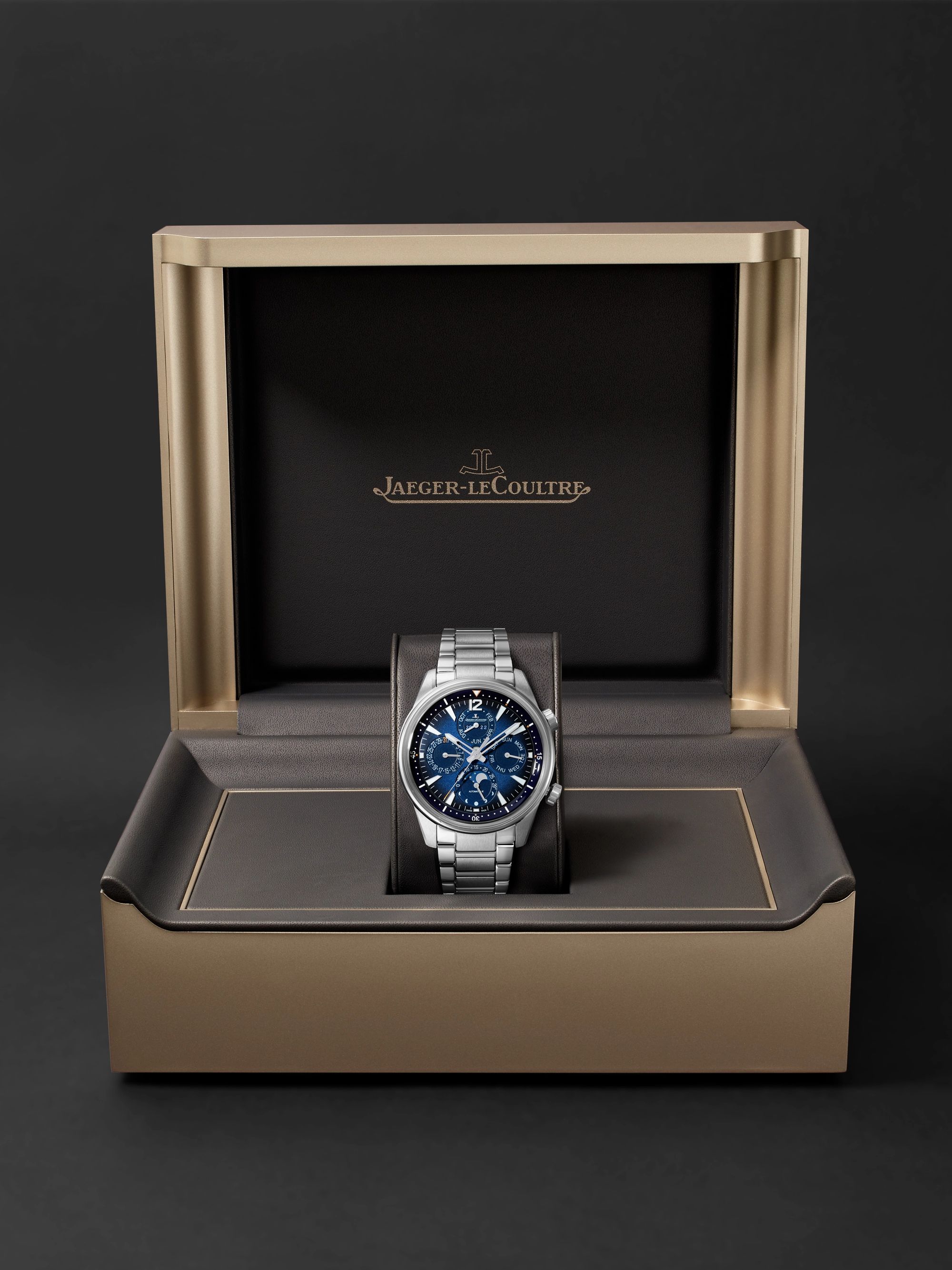 JAEGER-LECOULTRE Polaris Perpetual Calendar Automatic 42mm Stainless Steel Watch, Ref. No. 9088180