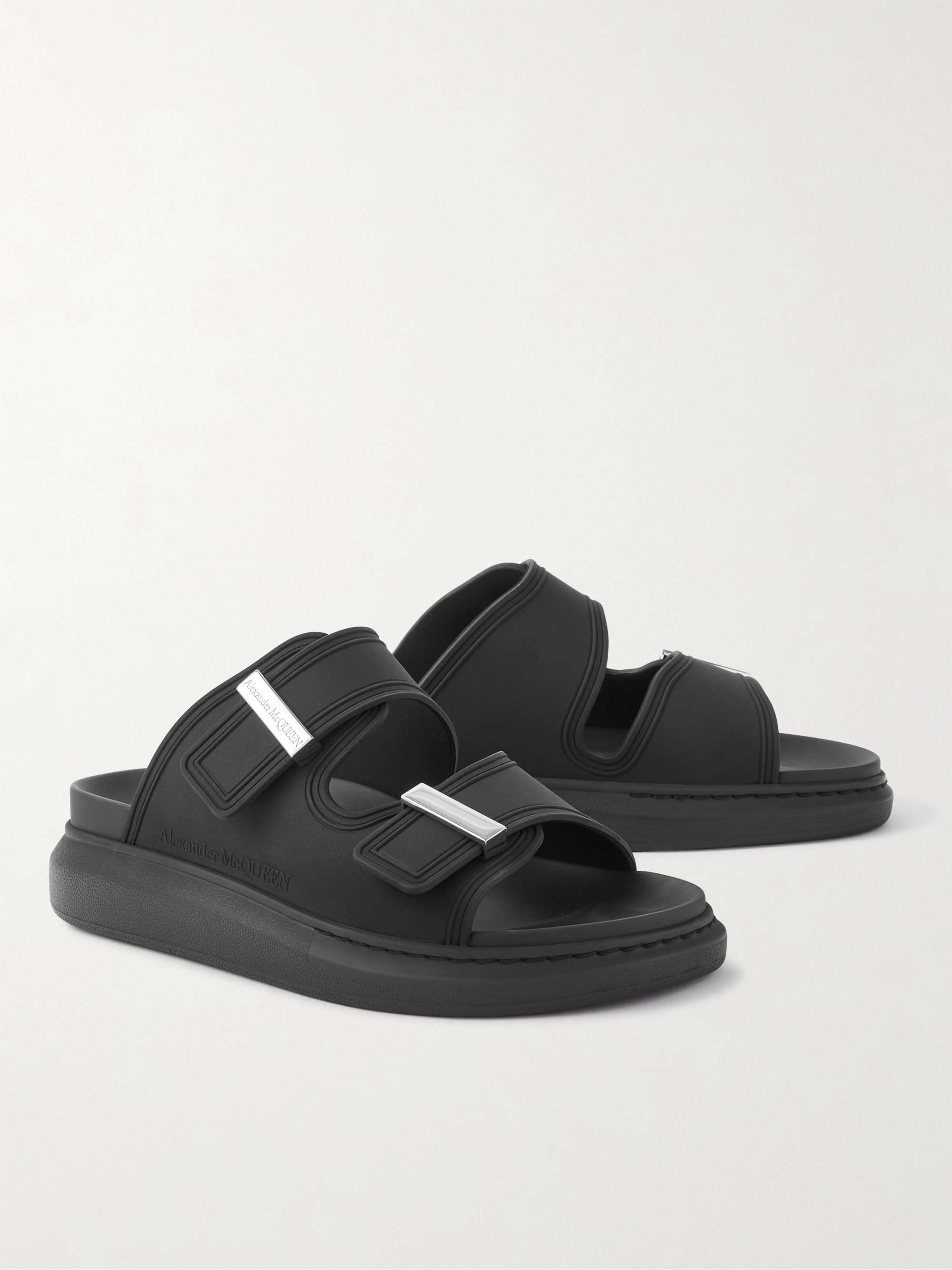 ALEXANDER MCQUEEN Rubber Slides