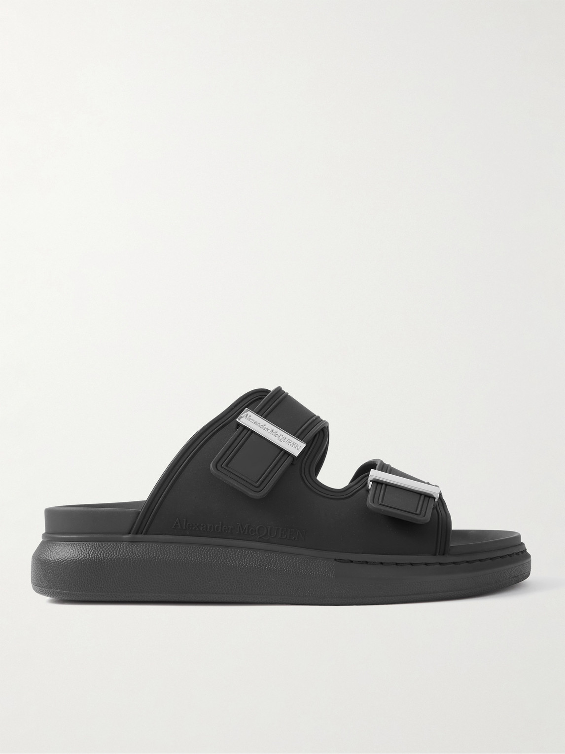 Alexander McQueen Exagerrated-Sole Rubber Slides - Men