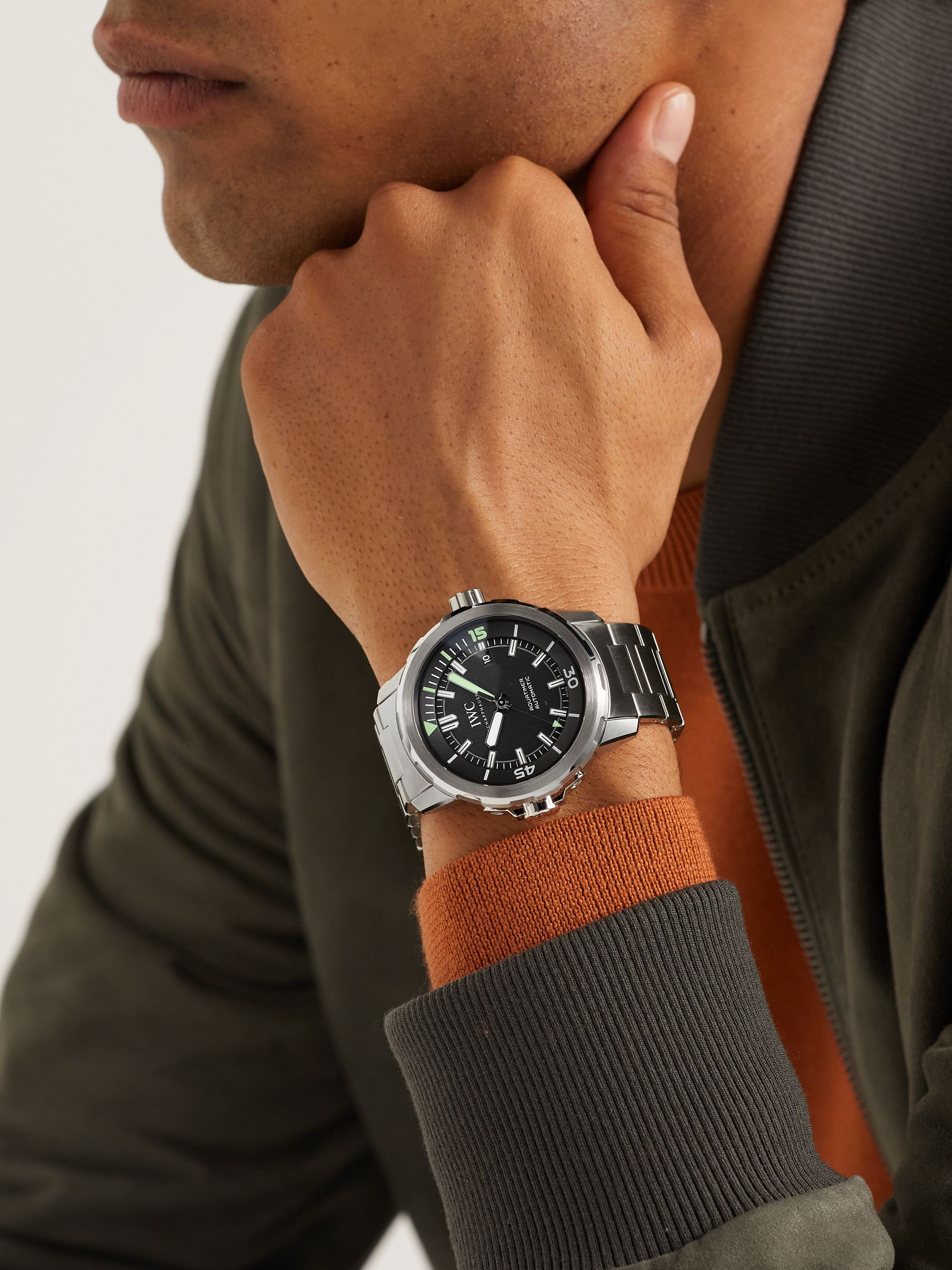 Aquatimer Automatic 42mm Stainless Steel Watch, Ref. No. IW328803 Aquatimer Automatic 42mm Stainless Steel Watch, Ref. No. IW328803