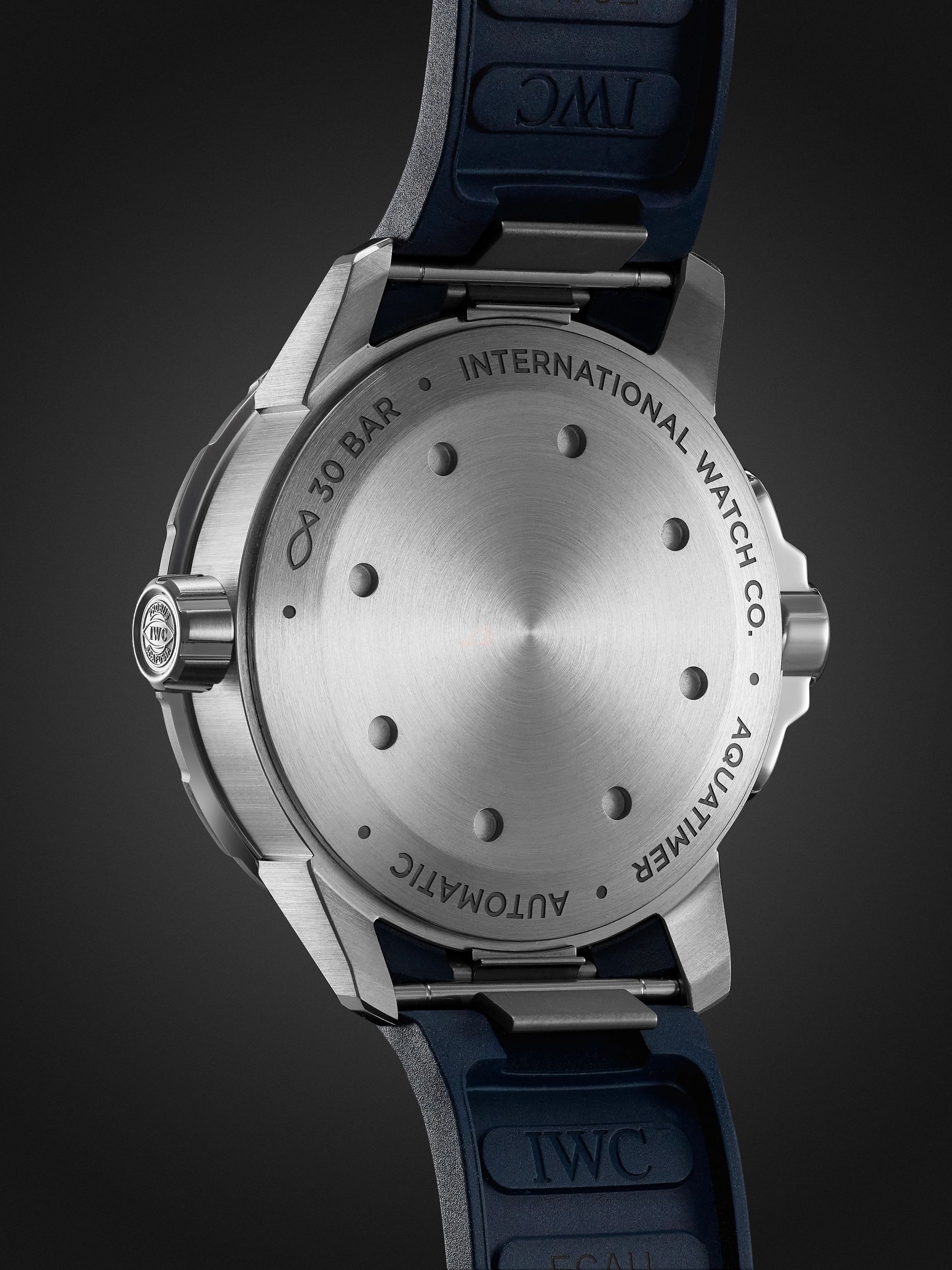 IWC SCHAFFHAUSEN Aquatimer Expedition Jacques-Yves Cousteau Automatic 42mm Stainless Steel and Rubber Watch, Ref. No. IW328801