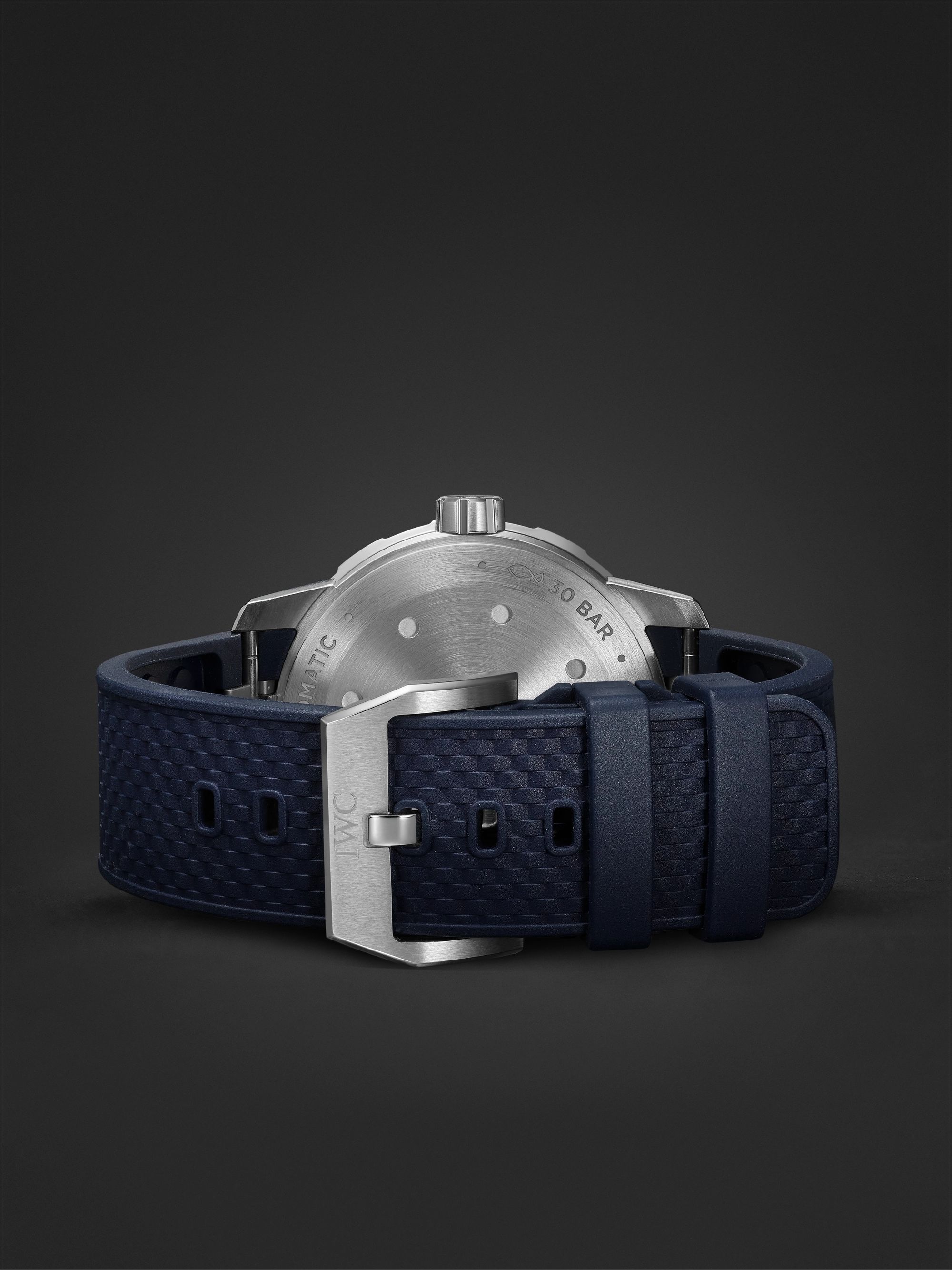 IWC SCHAFFHAUSEN Aquatimer Expedition Jacques-Yves Cousteau Automatic 42mm Stainless Steel and Rubber Watch, Ref. No. IW328801
