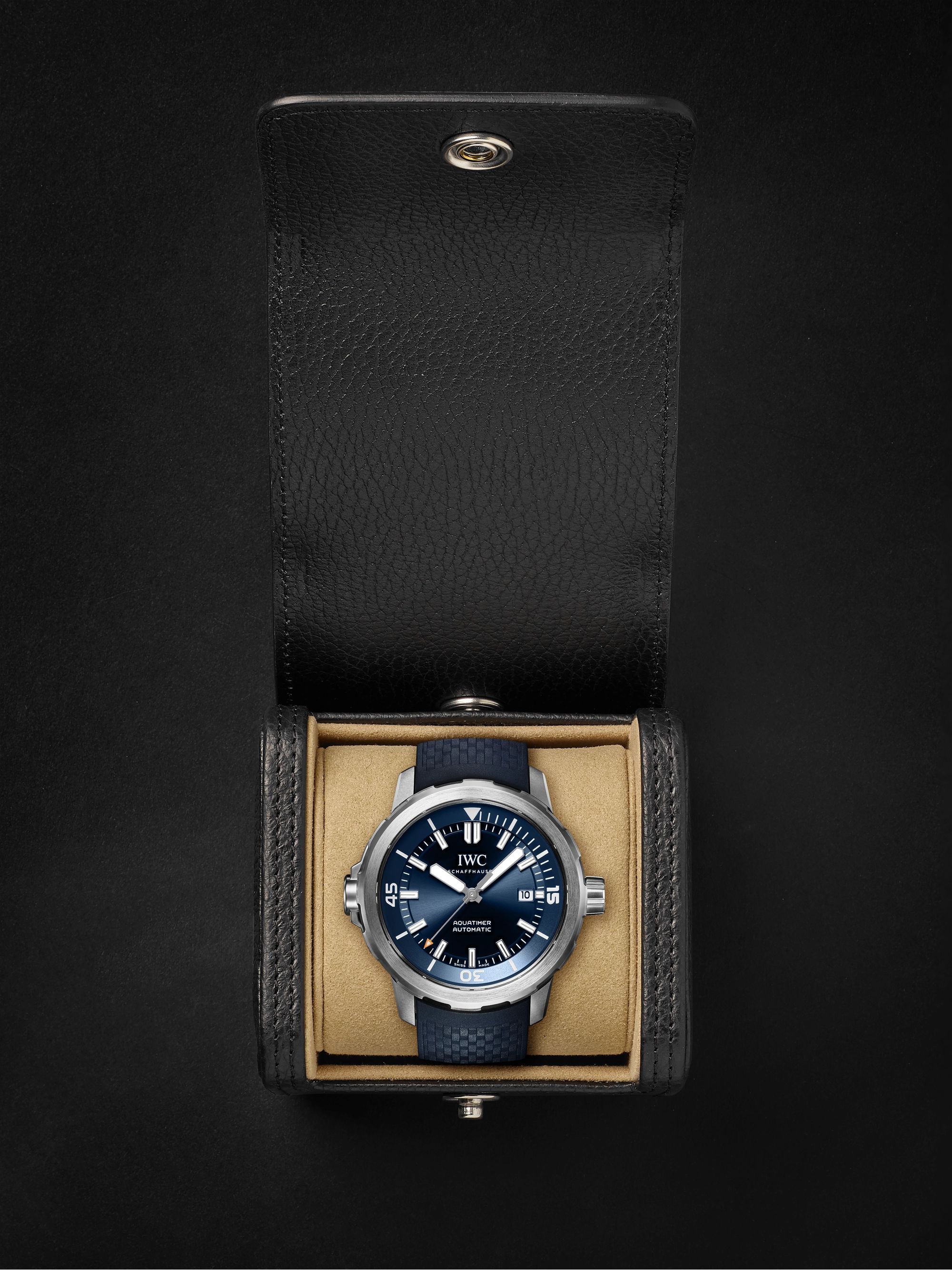 IWC SCHAFFHAUSEN Aquatimer Expedition Jacques-Yves Cousteau Automatic 42mm Stainless Steel and Rubber Watch, Ref. No. IW328801