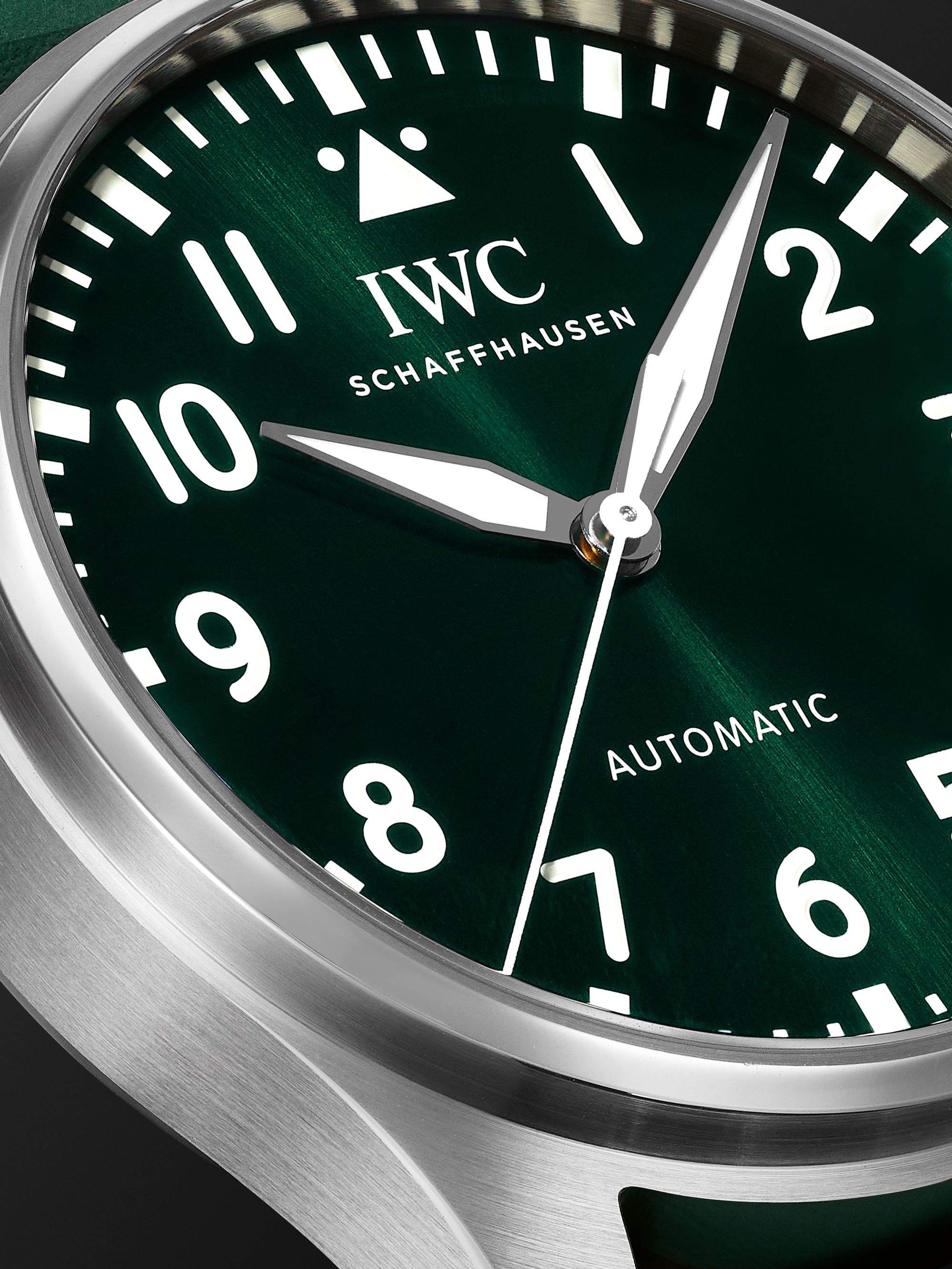 IWC SCHAFFHAUSEN Big Pilot's Automatic 43mm Stainless Steel and Rubber Watch, Ref. No. IW329306