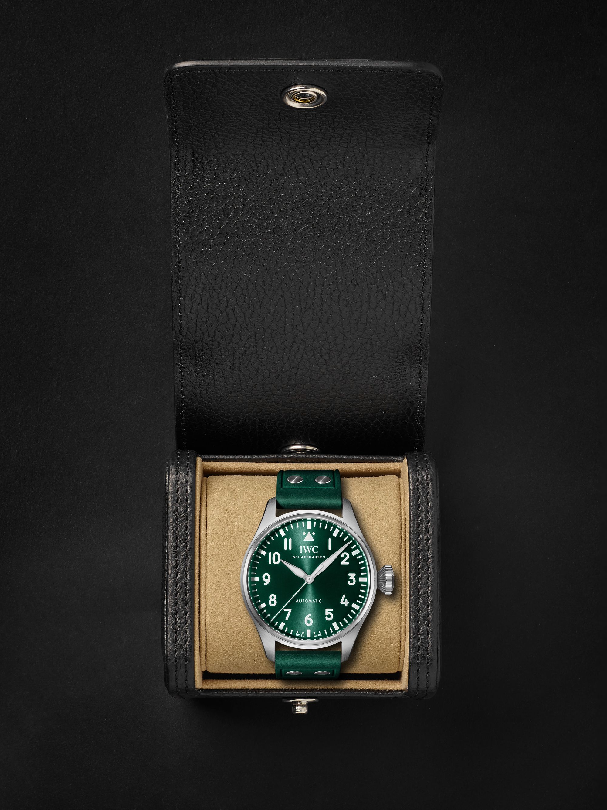 IWC SCHAFFHAUSEN Big Pilot's Automatic 43mm Stainless Steel and Rubber Watch, Ref. No. IW329306