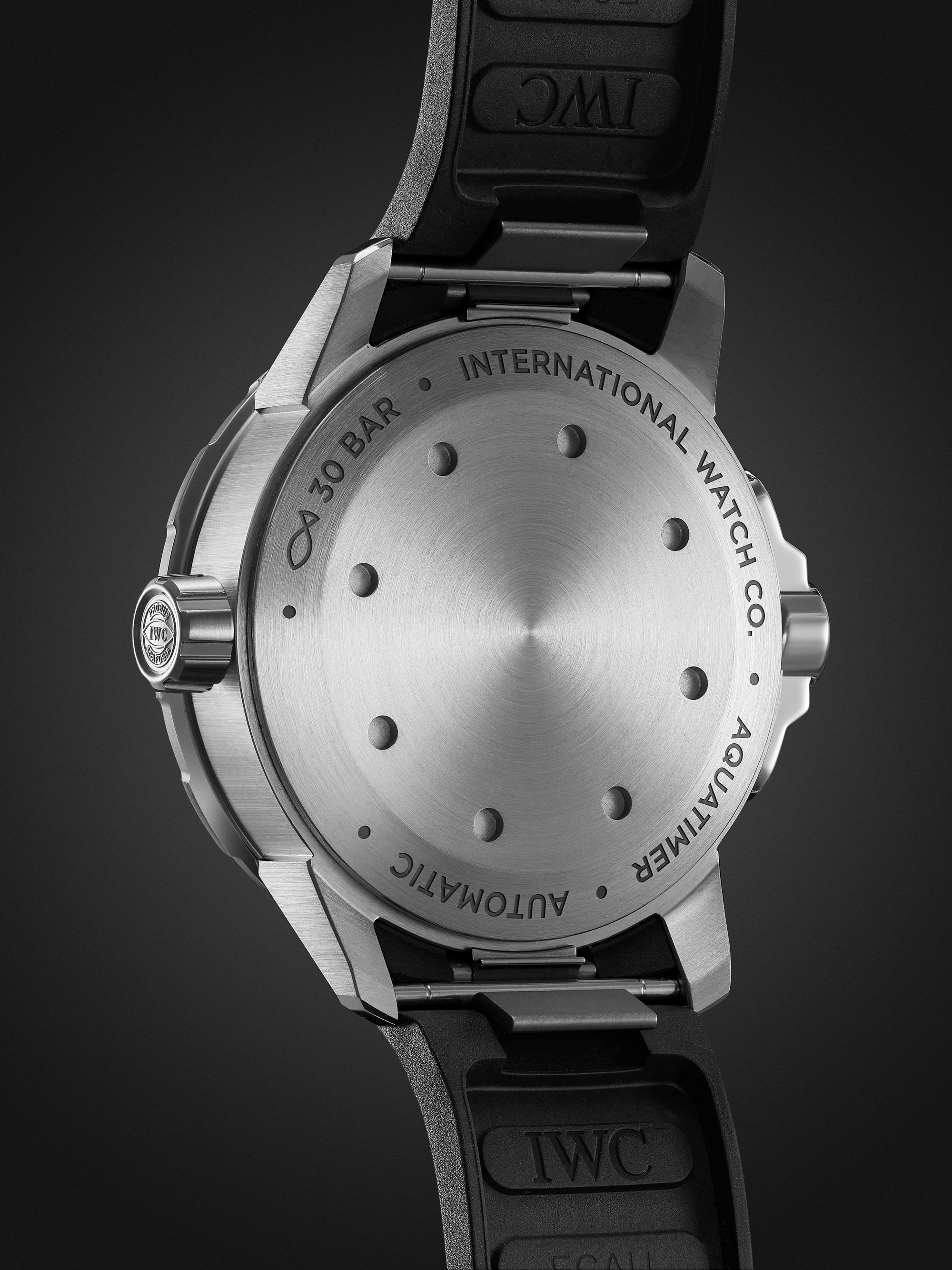 IWC SCHAFFHAUSEN Aquatimer Automatic 42mm Stainless Steel and Rubber Watch, Ref. No. IW328802