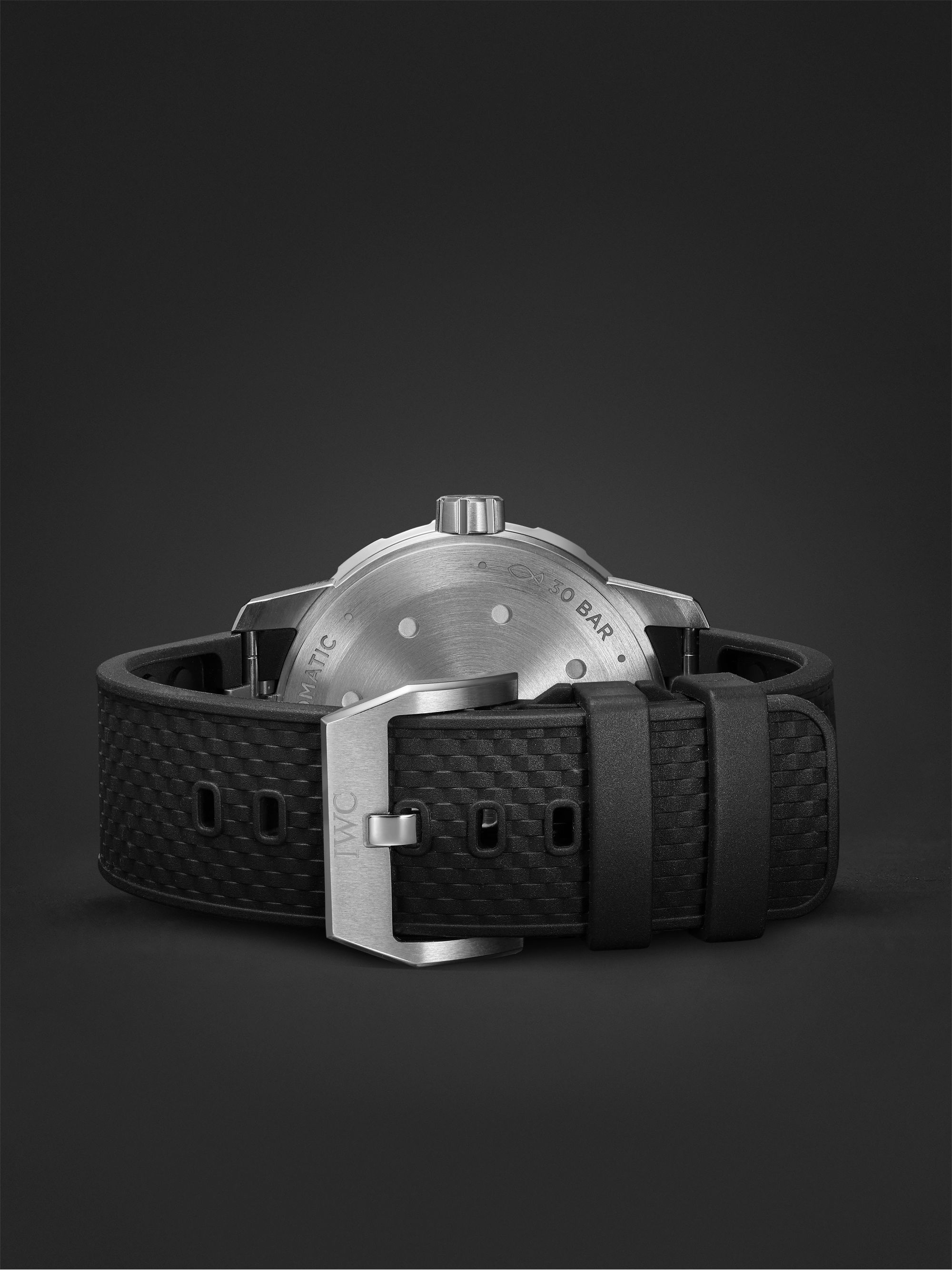 IWC SCHAFFHAUSEN Aquatimer Automatic 42mm Stainless Steel and Rubber Watch, Ref. No. IW328802