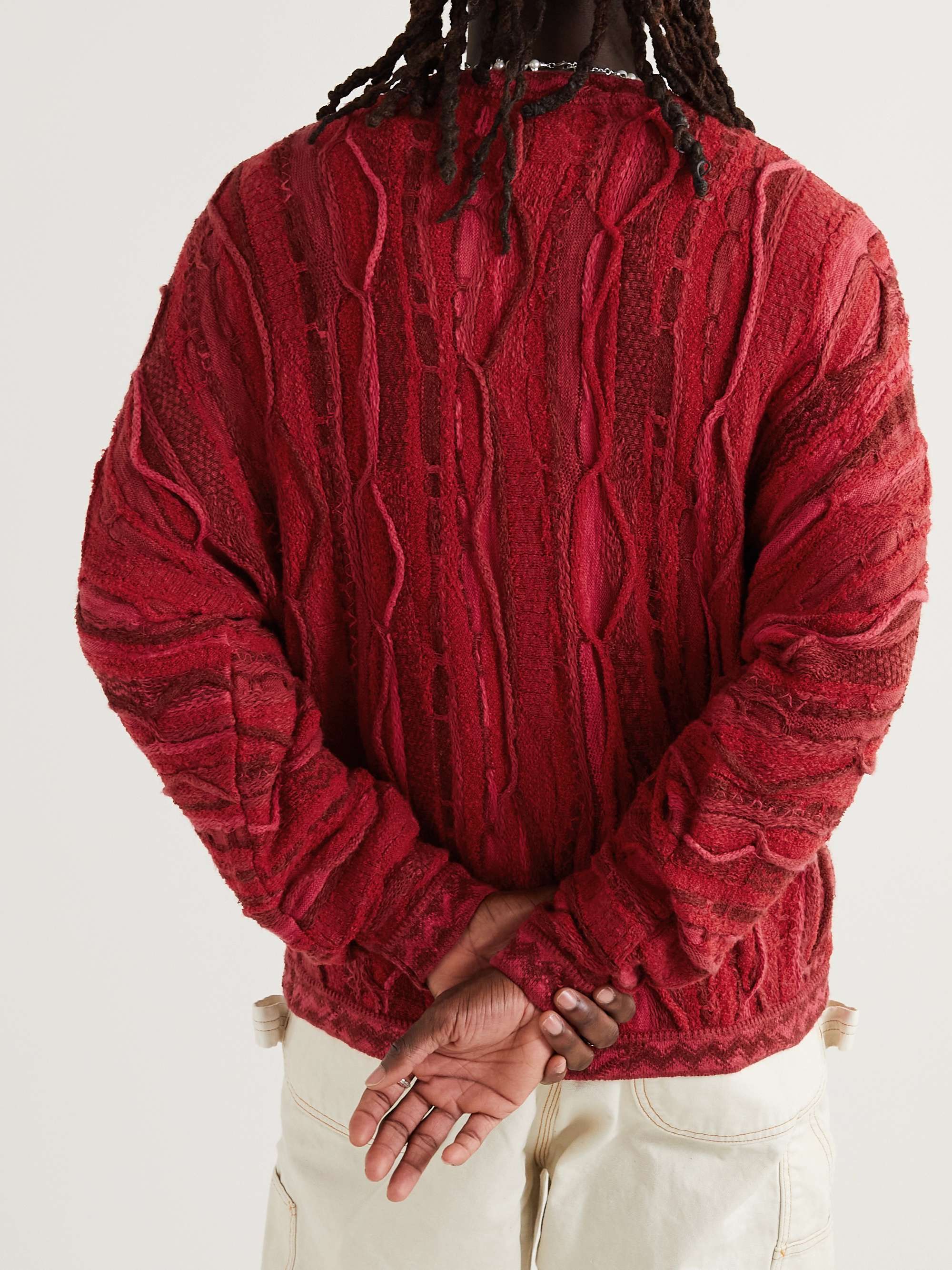 KAPITAL Cotton-Jacquard Sweater