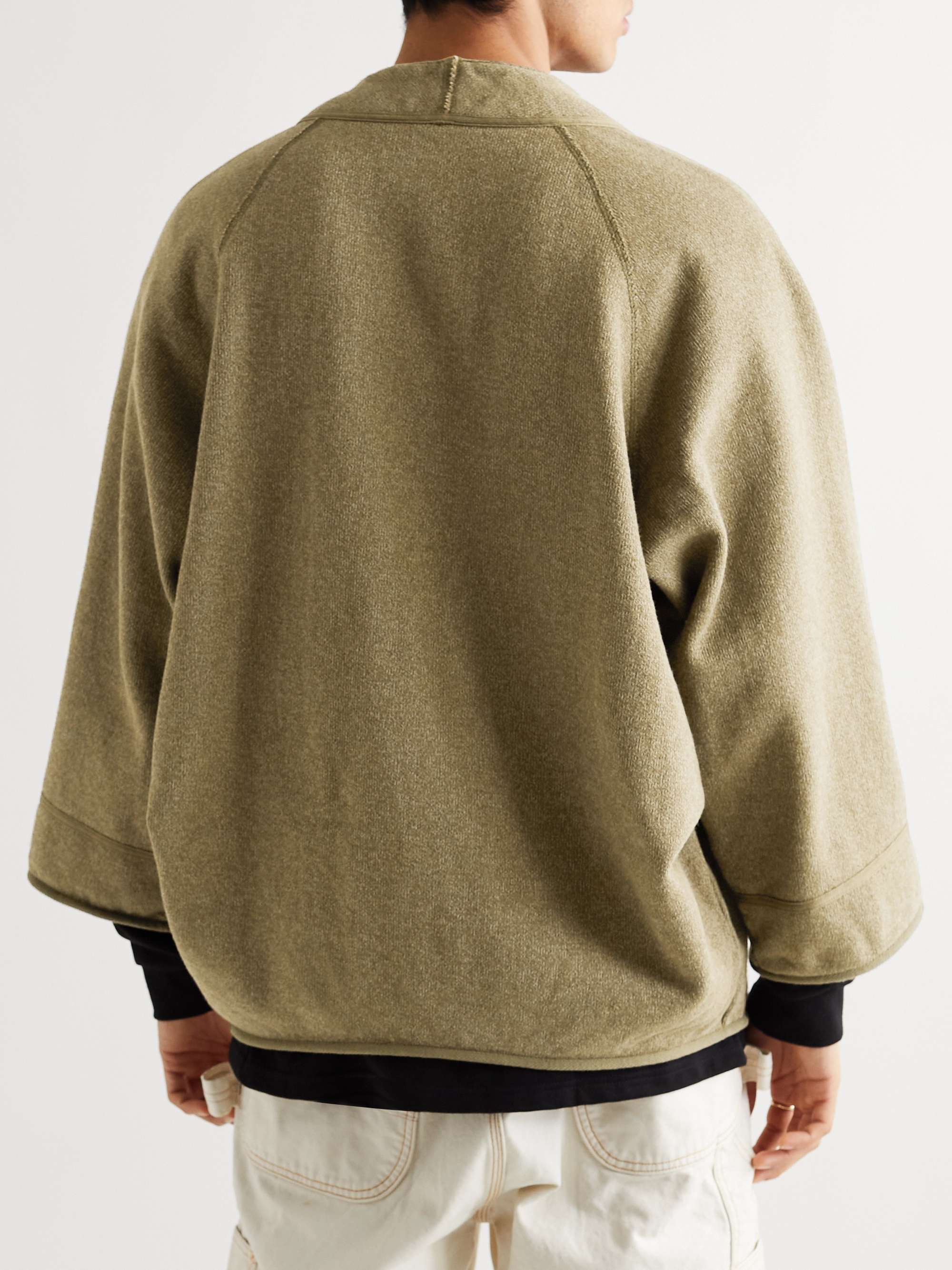 KAPITAL Beach Appliqued Cotton Cardigan