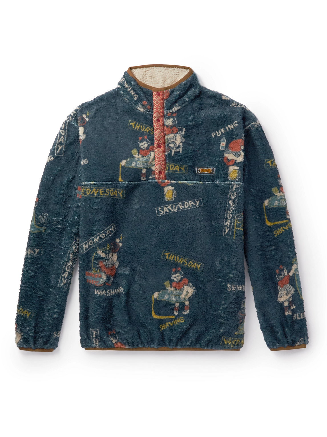 Kountry Calendar Printed Fleece Sweatshirt