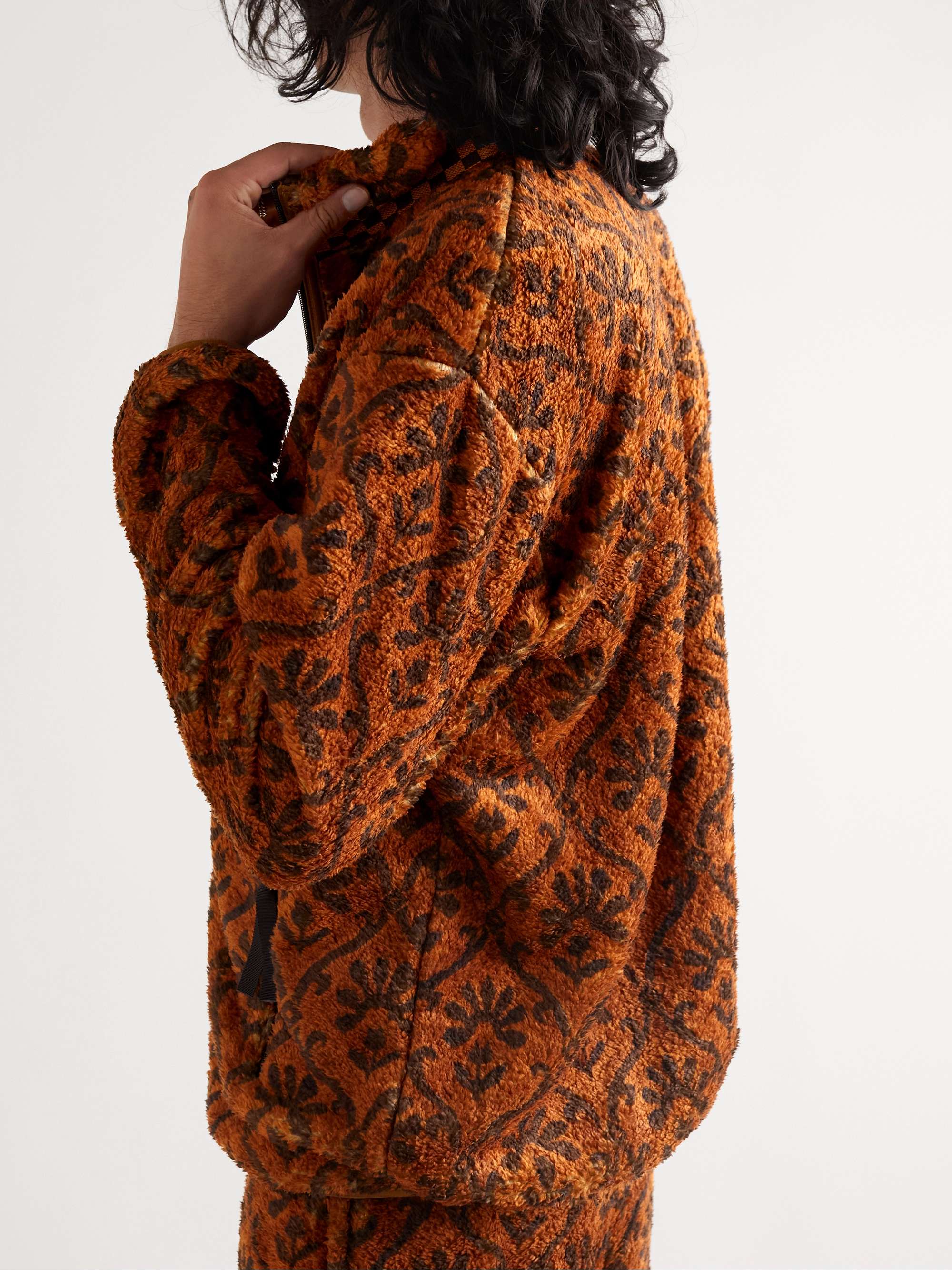 Yosemite Printed Cotton-Fleece Jacket