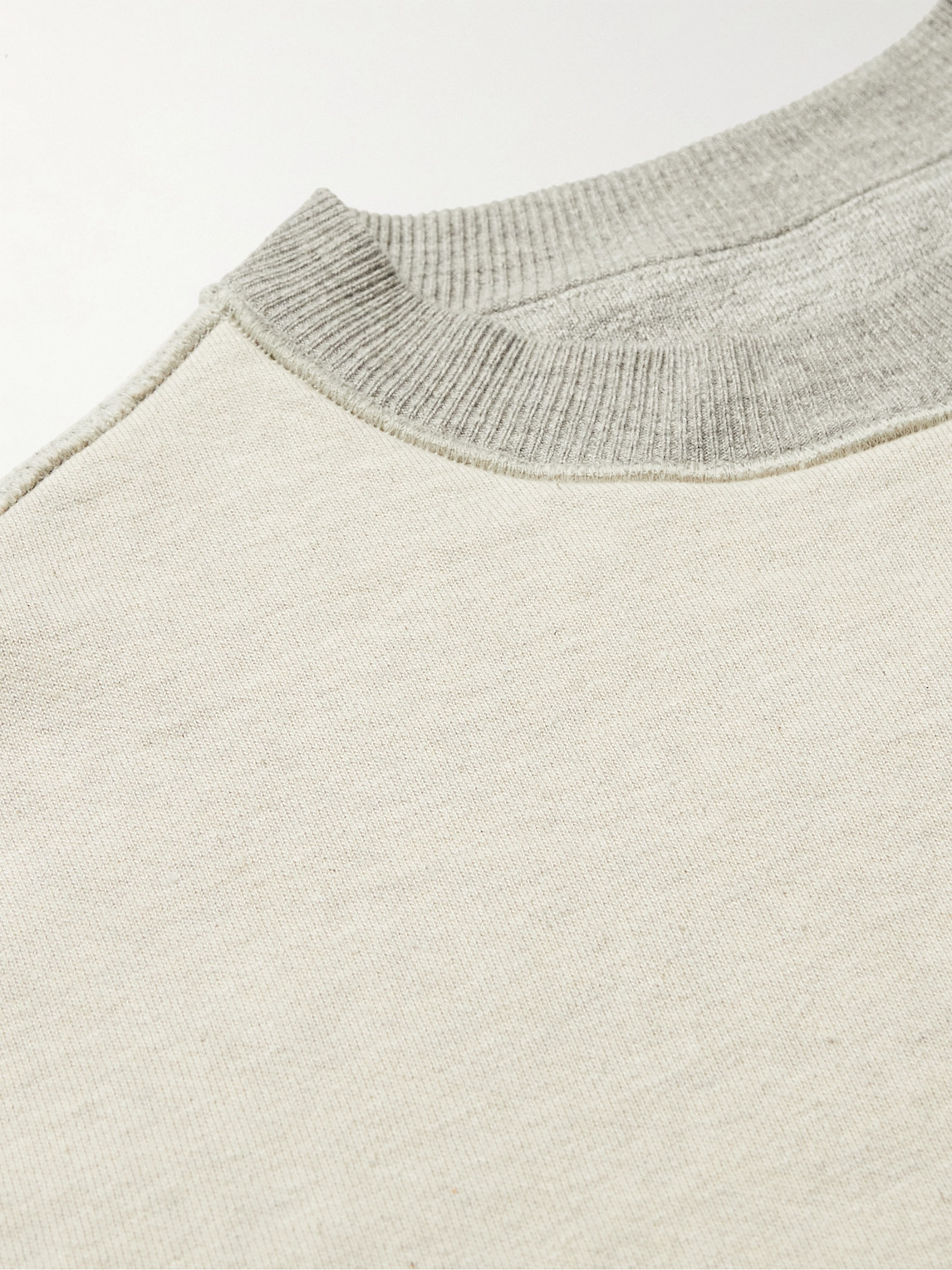 Kapital Coneybowy Reversible Printed Cotton-jersey Sweatshirt In White