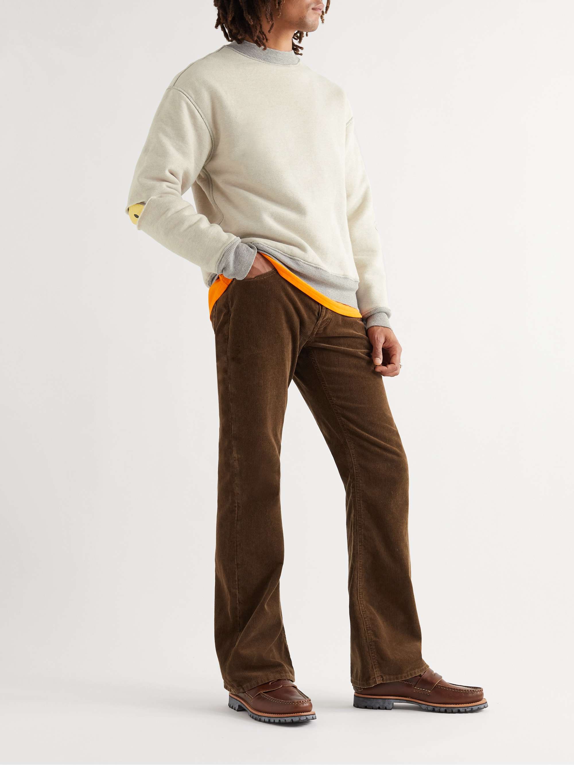 KAPITAL Coneybowy Reversible Printed Cotton-Jersey