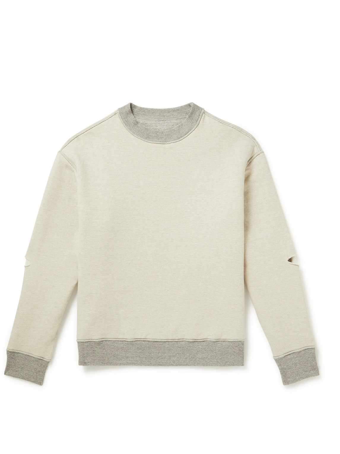 Kapital Coneybowy Reversible Printed Cotton-jersey Sweatshirt In Grey